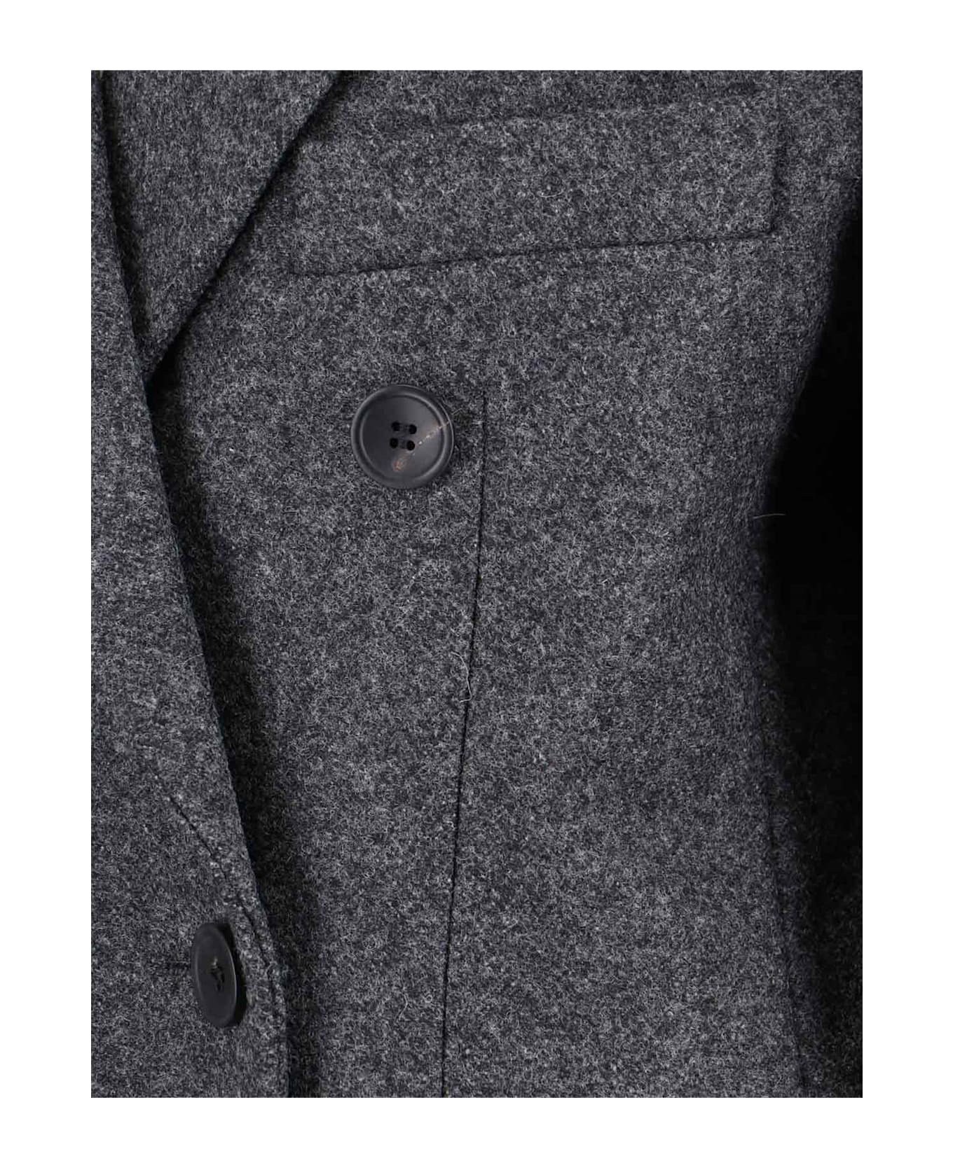 Isabel Marant Double-breasted Coat - Gray