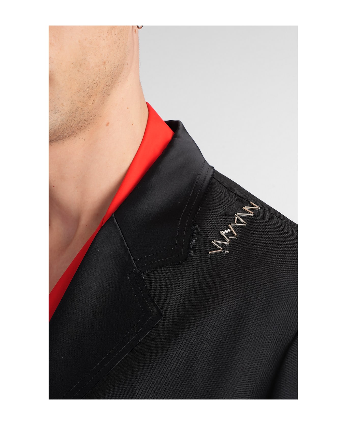 Marni Blazer In Black Wool - black