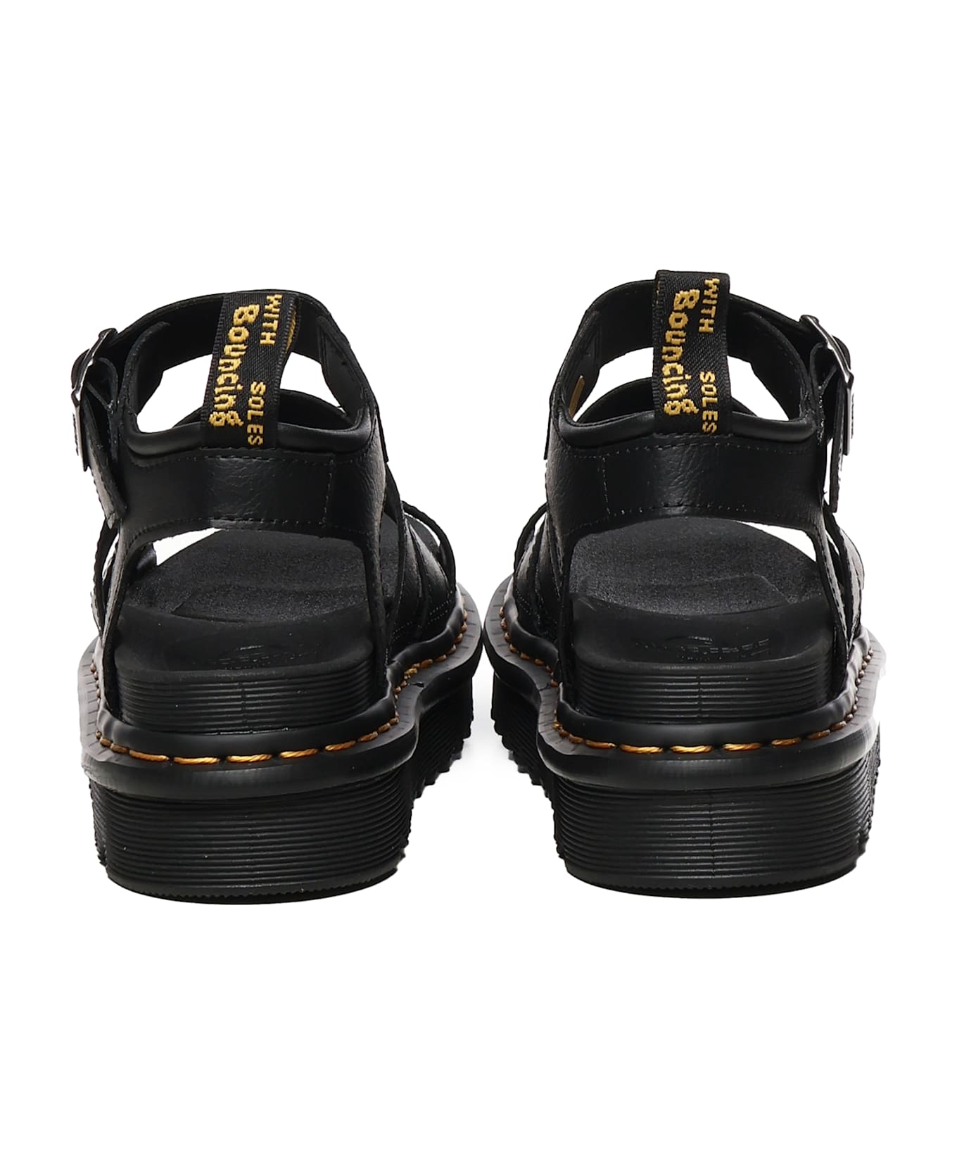 Dr. Martens Blaire Platform Sandals - Black
