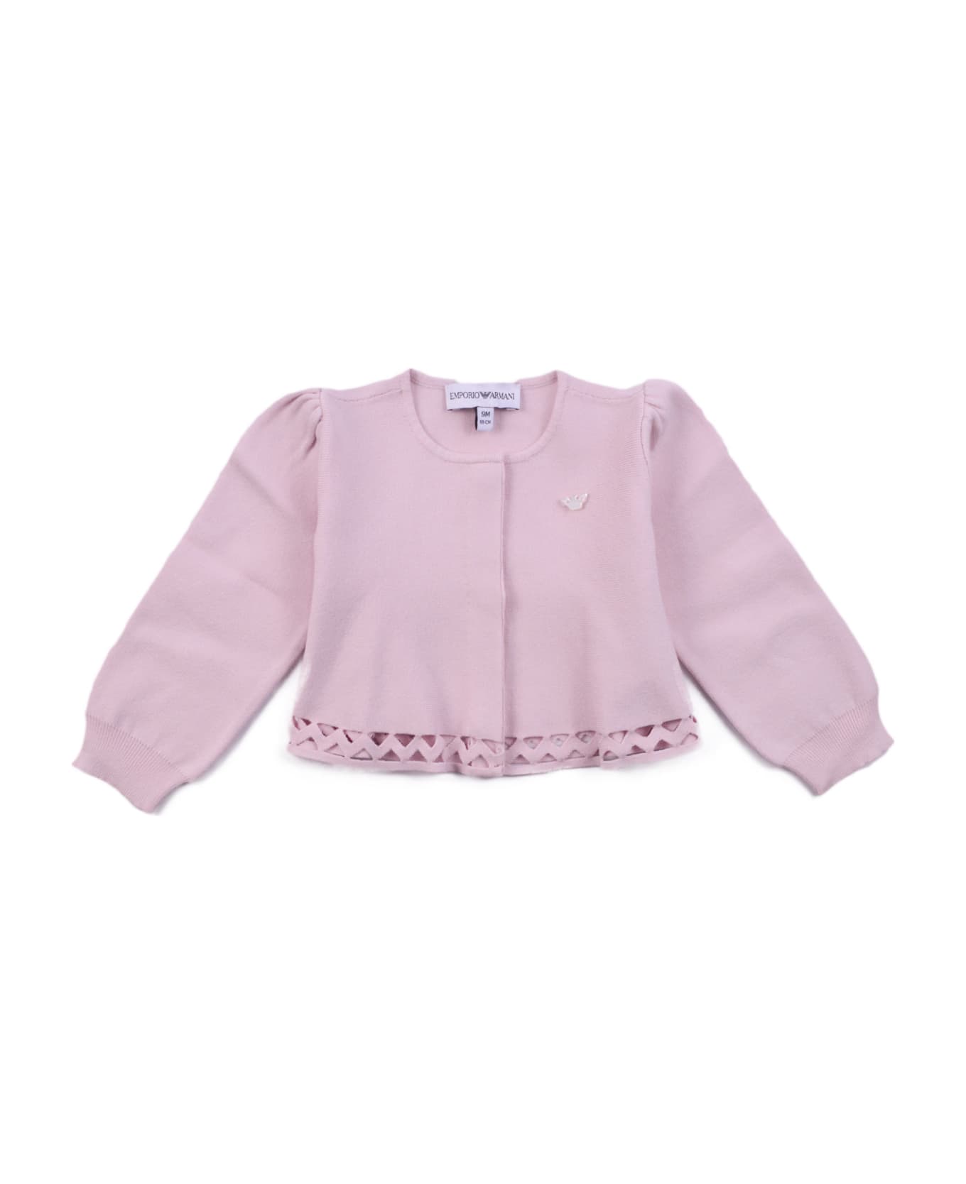 Emporio Armani Knitted Cardigan - Rose コート＆ジャケット