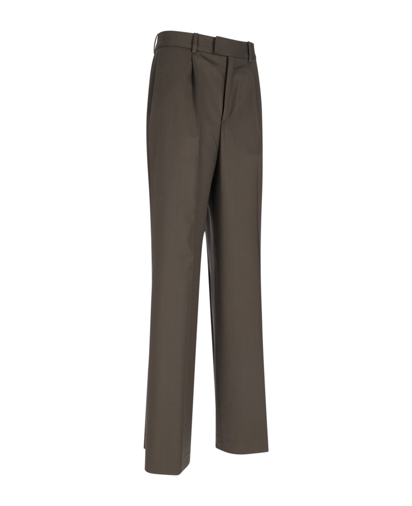 Róhe Relaxed Trousers - Brown