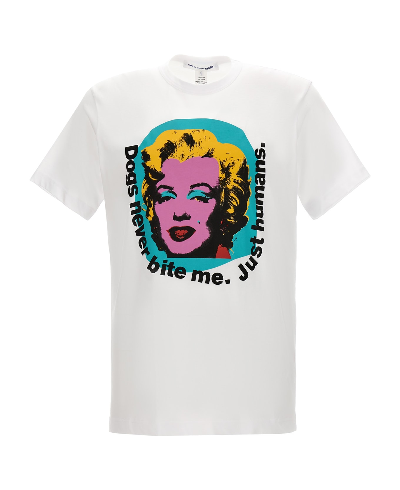 Comme des Garçons Shirt 'andy Warhol' T-shirt - White シャツ
