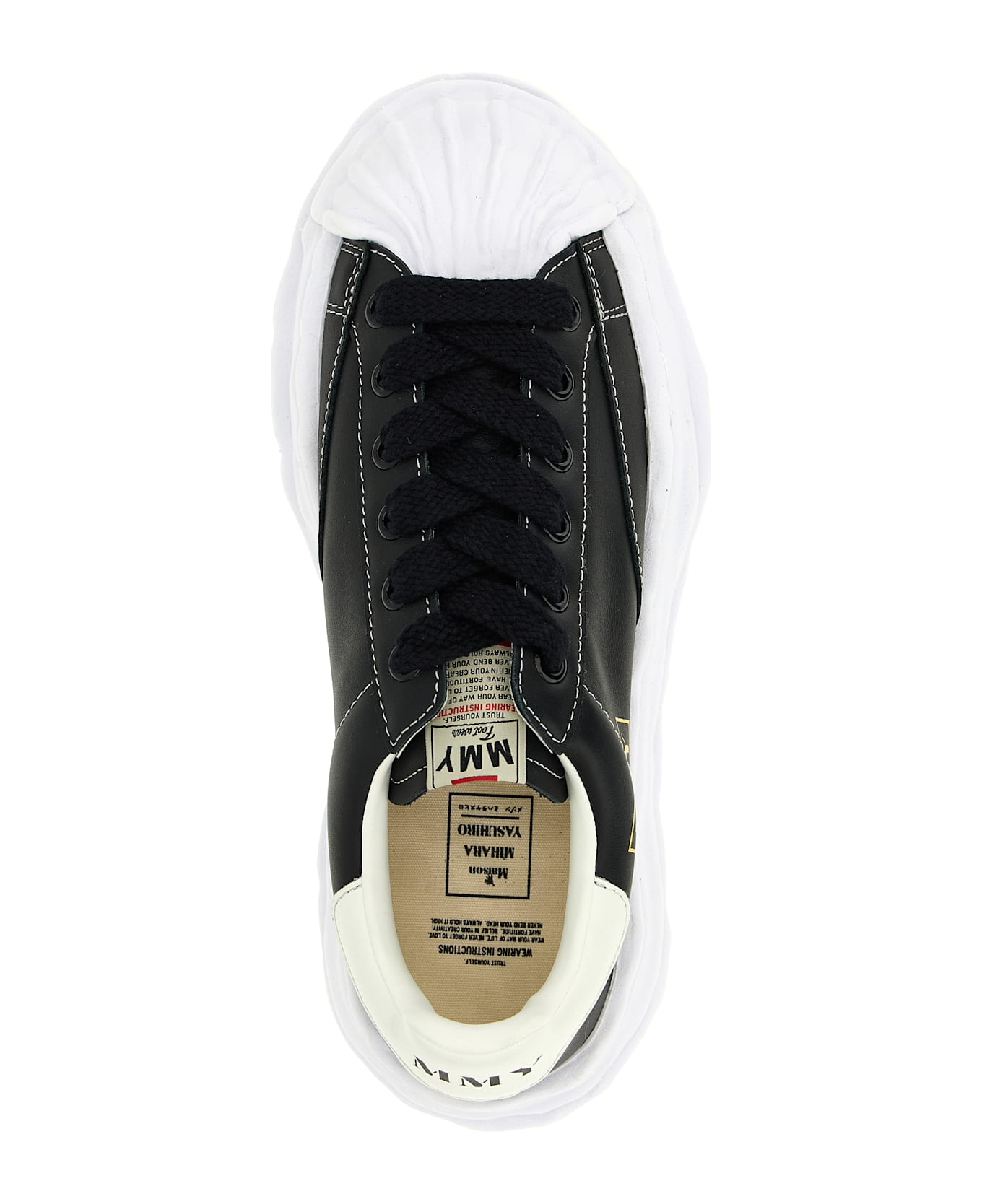 Mihara Yasuhiro 'blakey' Sneakers - White/Black