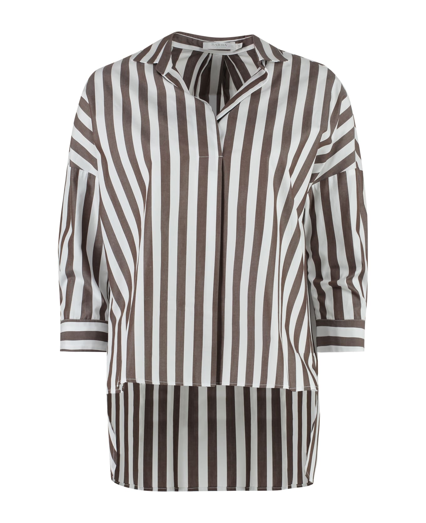 Barba Napoli Striped Cotton Shirt - Multicolor