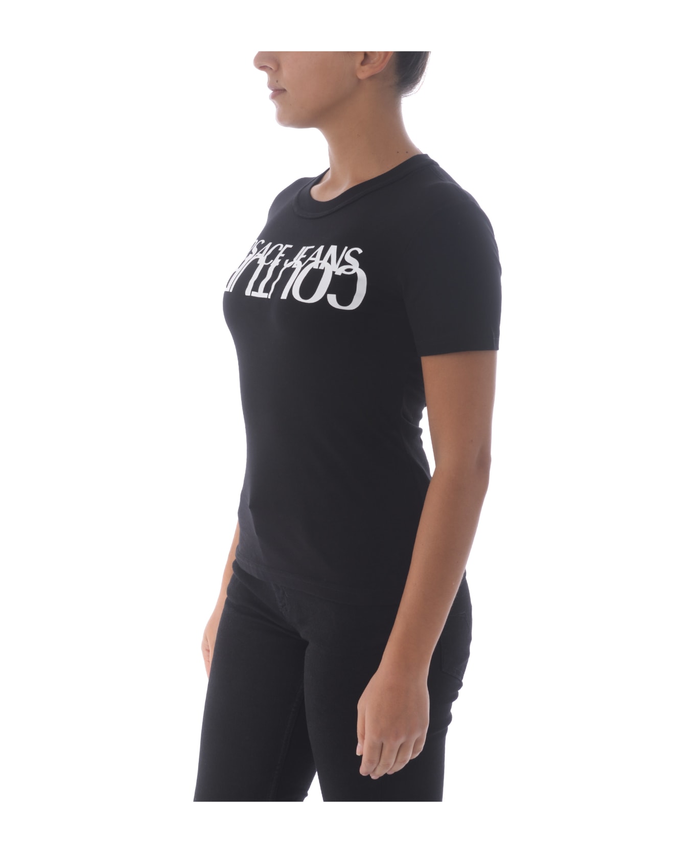 Versace Jeans Couture Cotton T-shirt - Nero Tシャツ