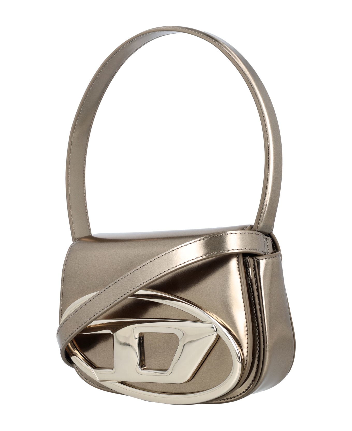 Diesel 1dr Shoulder Bag - Gold