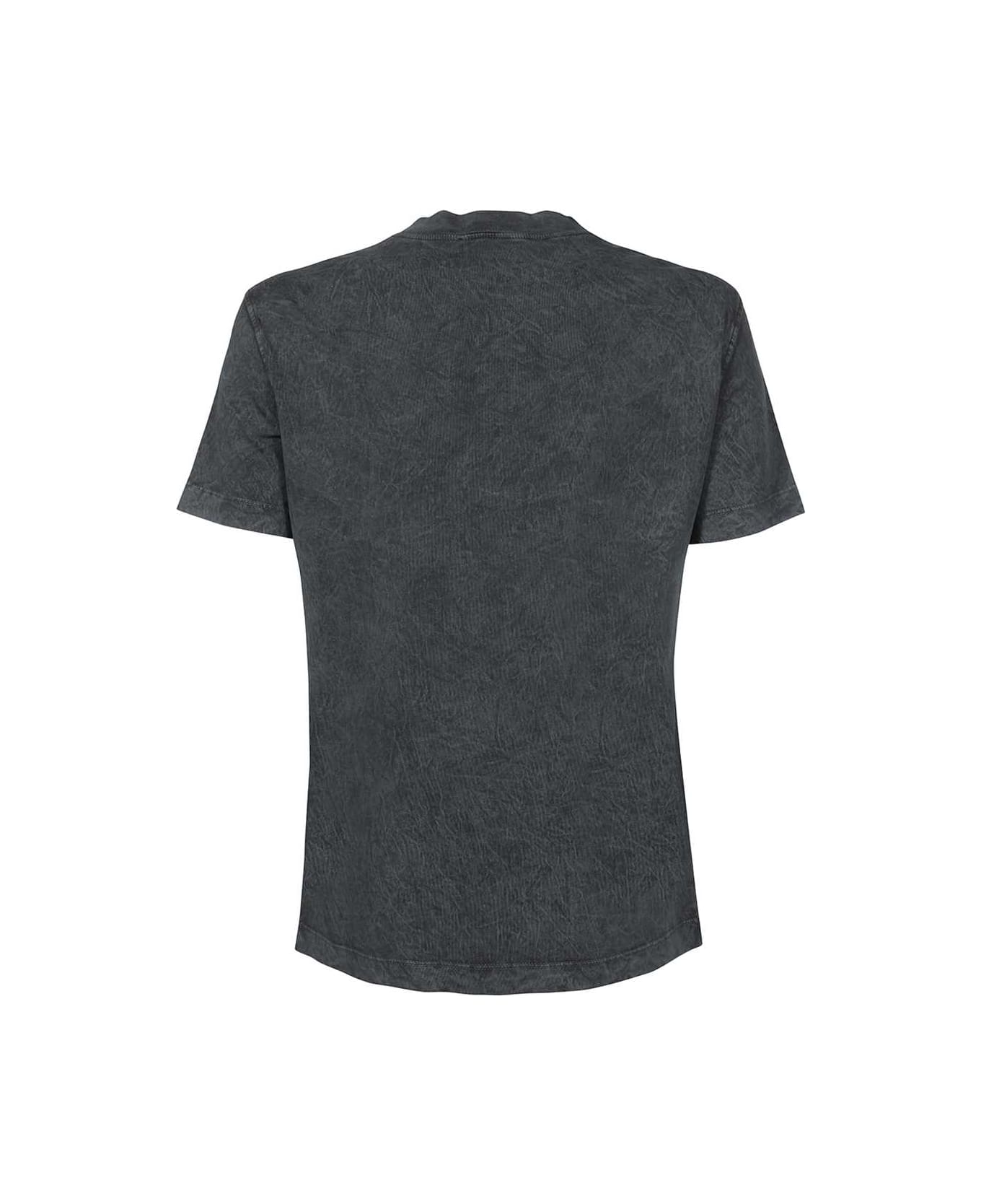 Versace Jeans Couture Logo Cotton T-shirt - grey