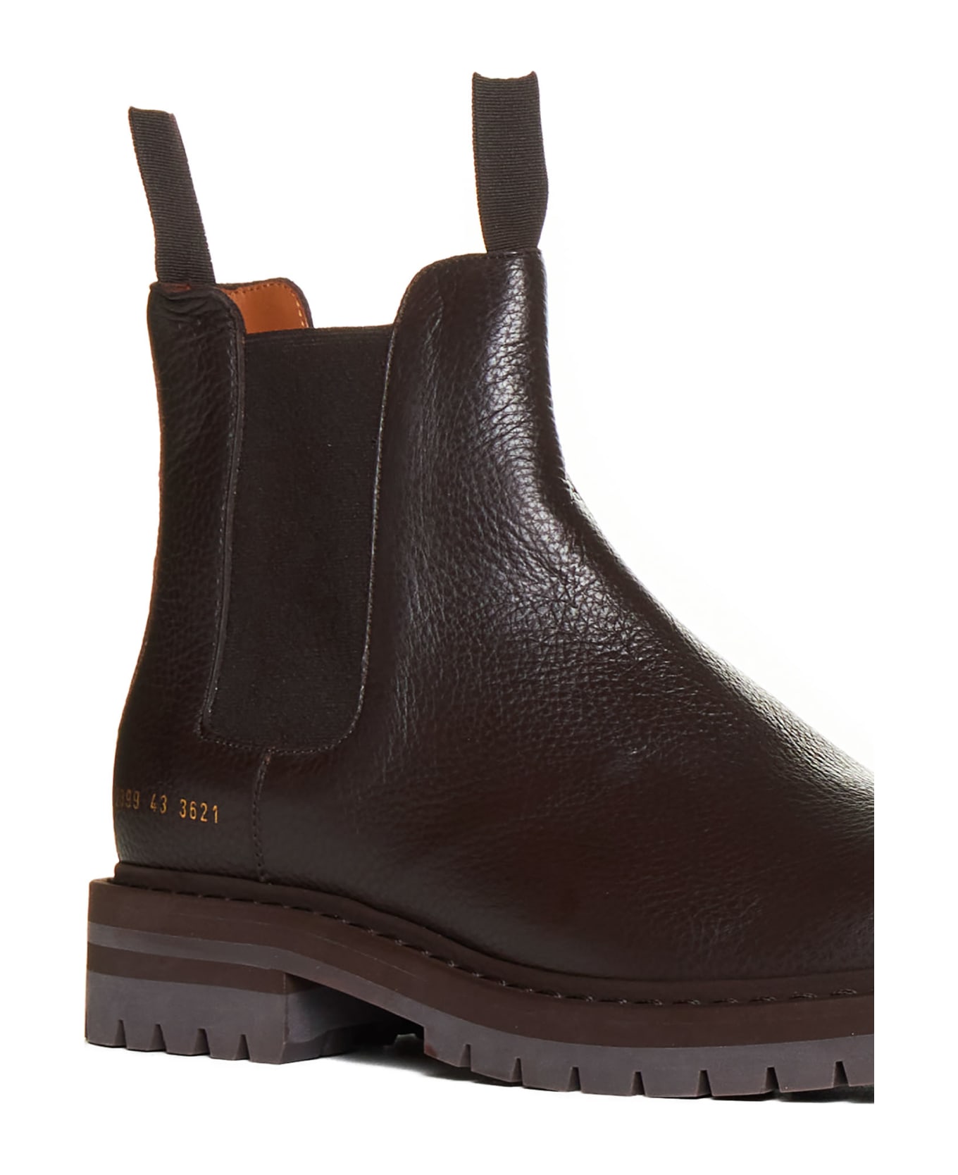 Common Projects Leather Chelsea Boot - Brown
