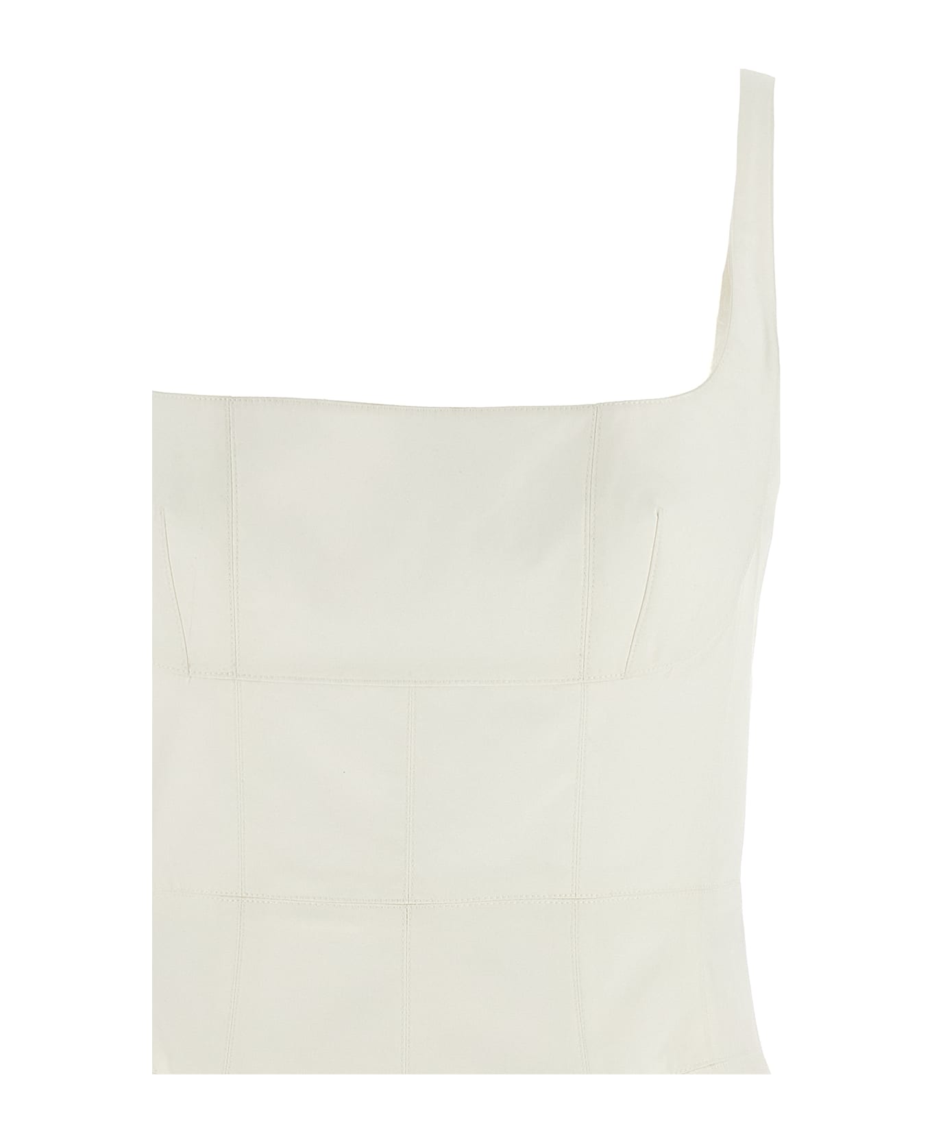 Giovanni Bedin Poplin Mini Dress - White