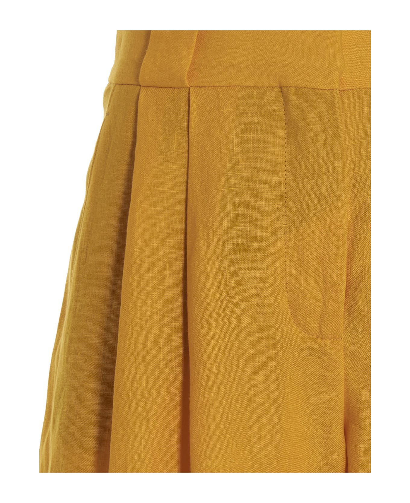 Blazé Milano 'midday Sun Clementine Husul' Bermuda Shorts - Yellow