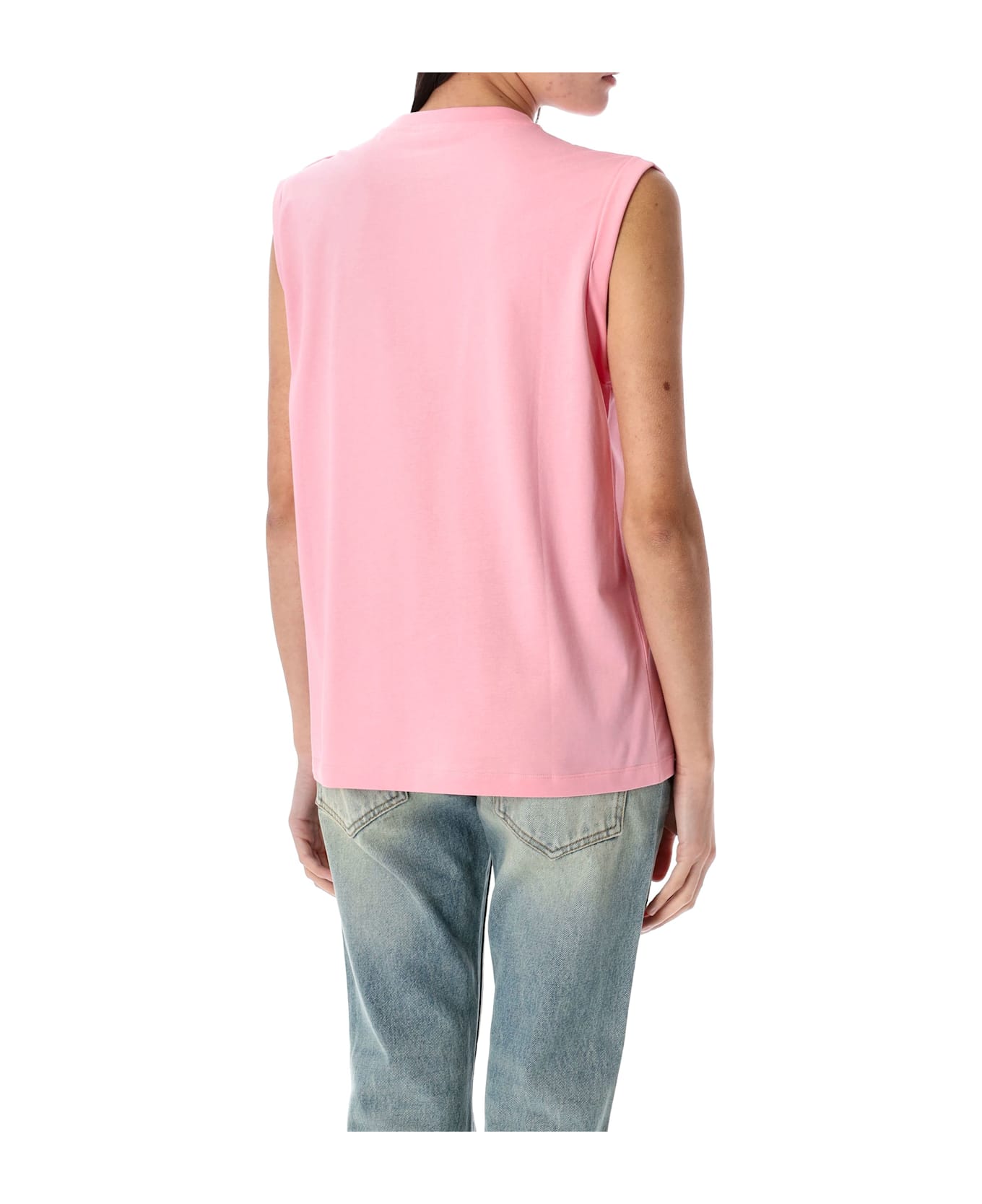 Balmain 3-button Tank Top - ROSE
