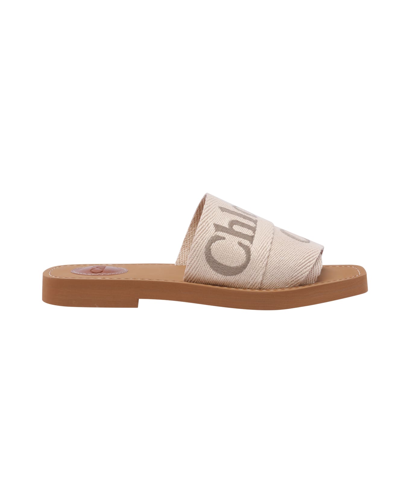 Chloé Woody Sandals - Beige