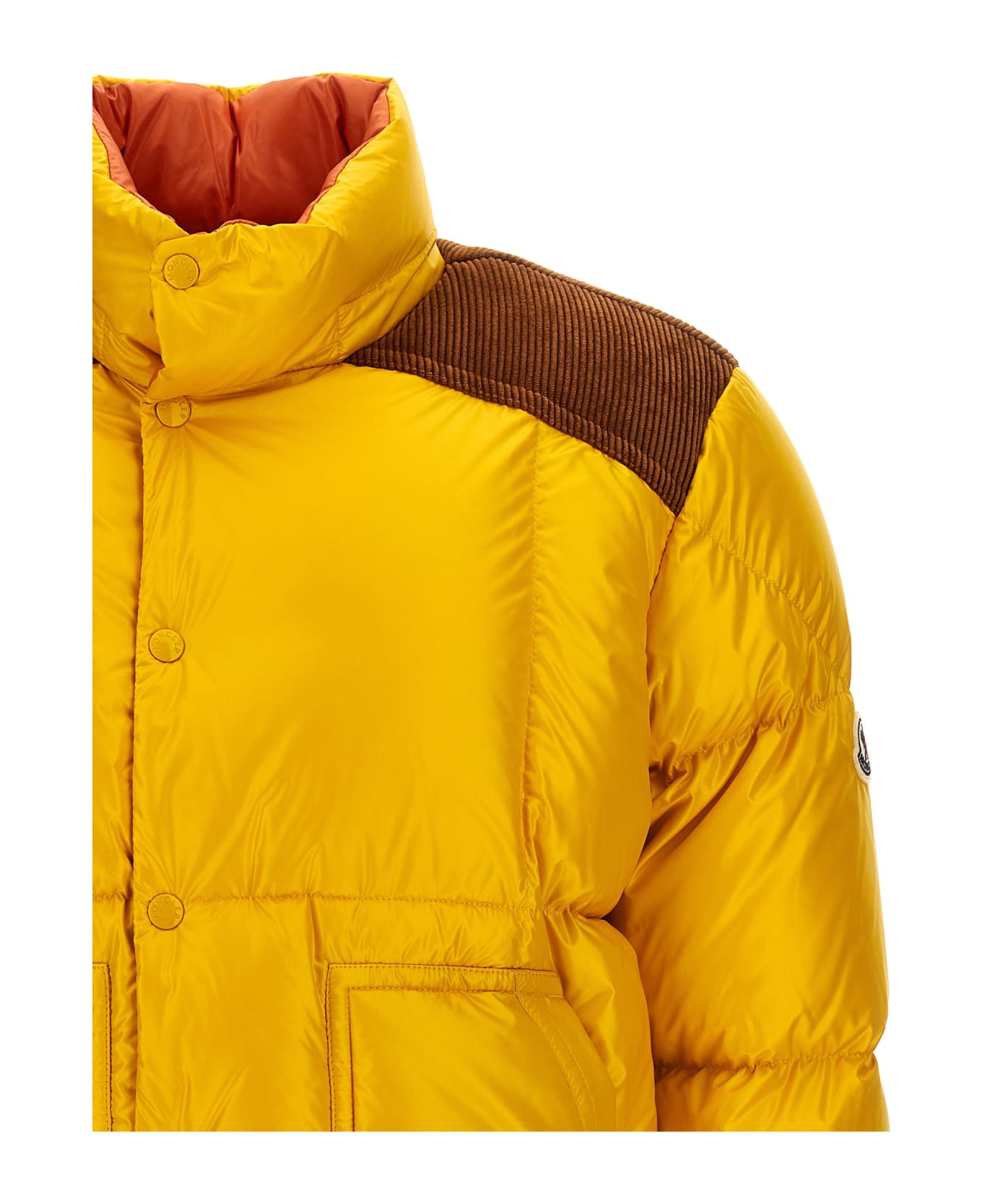 Moncler 'ain' Down Jacket - Yellow & Orange