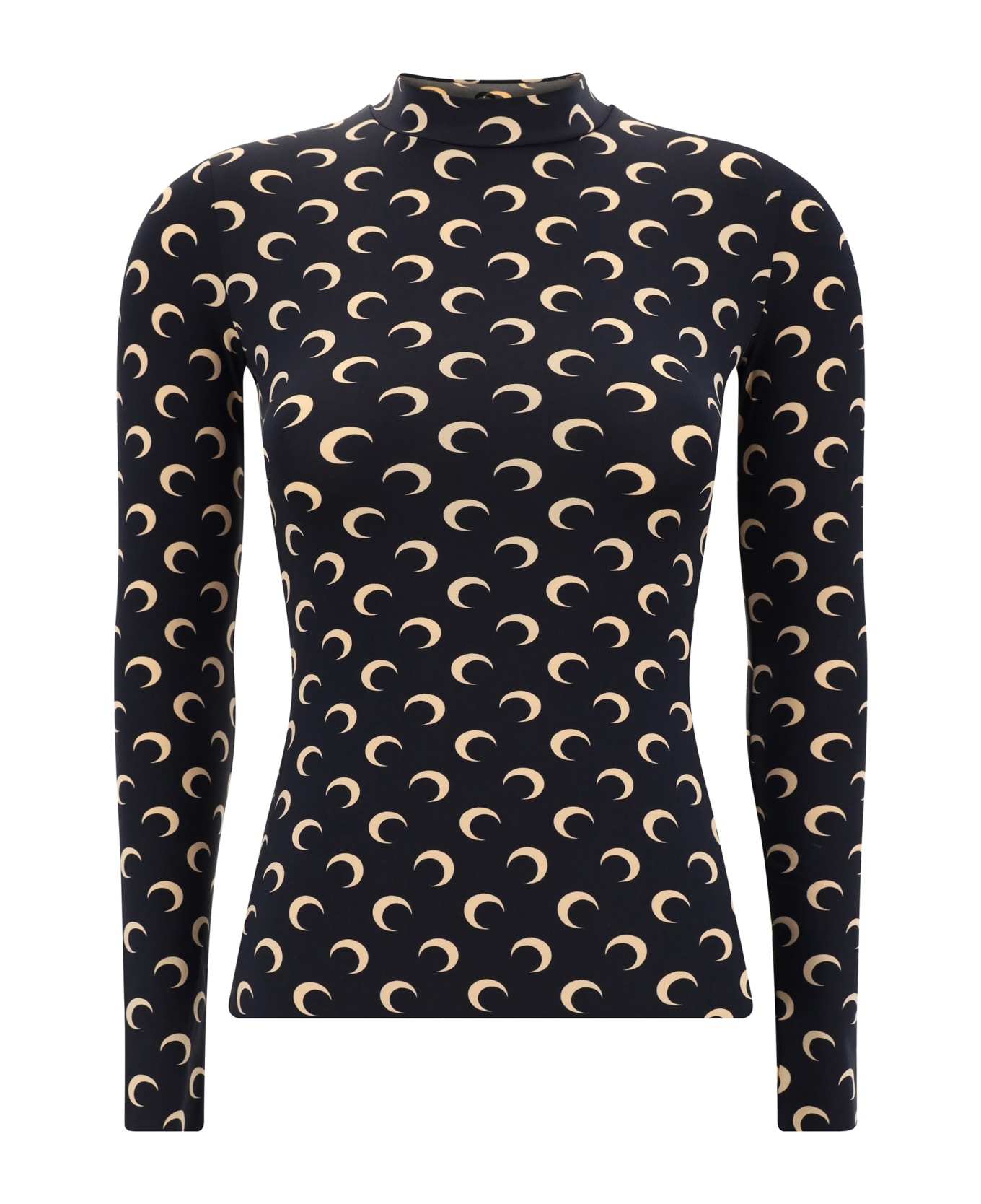 Marine Serre Moon Long Sleeve Top