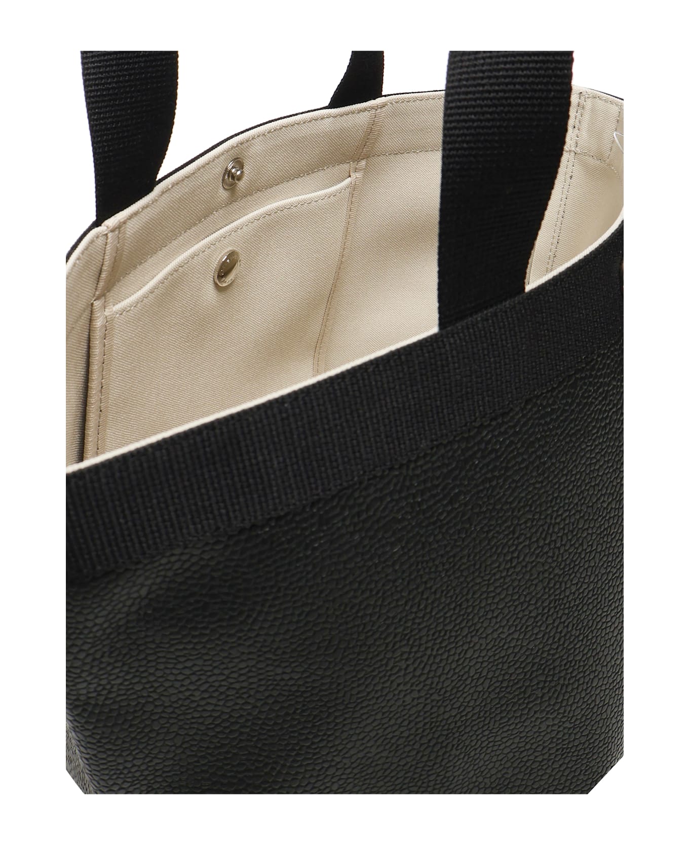 Hervè Chapelier 707gp Medium Tote Bag - Black