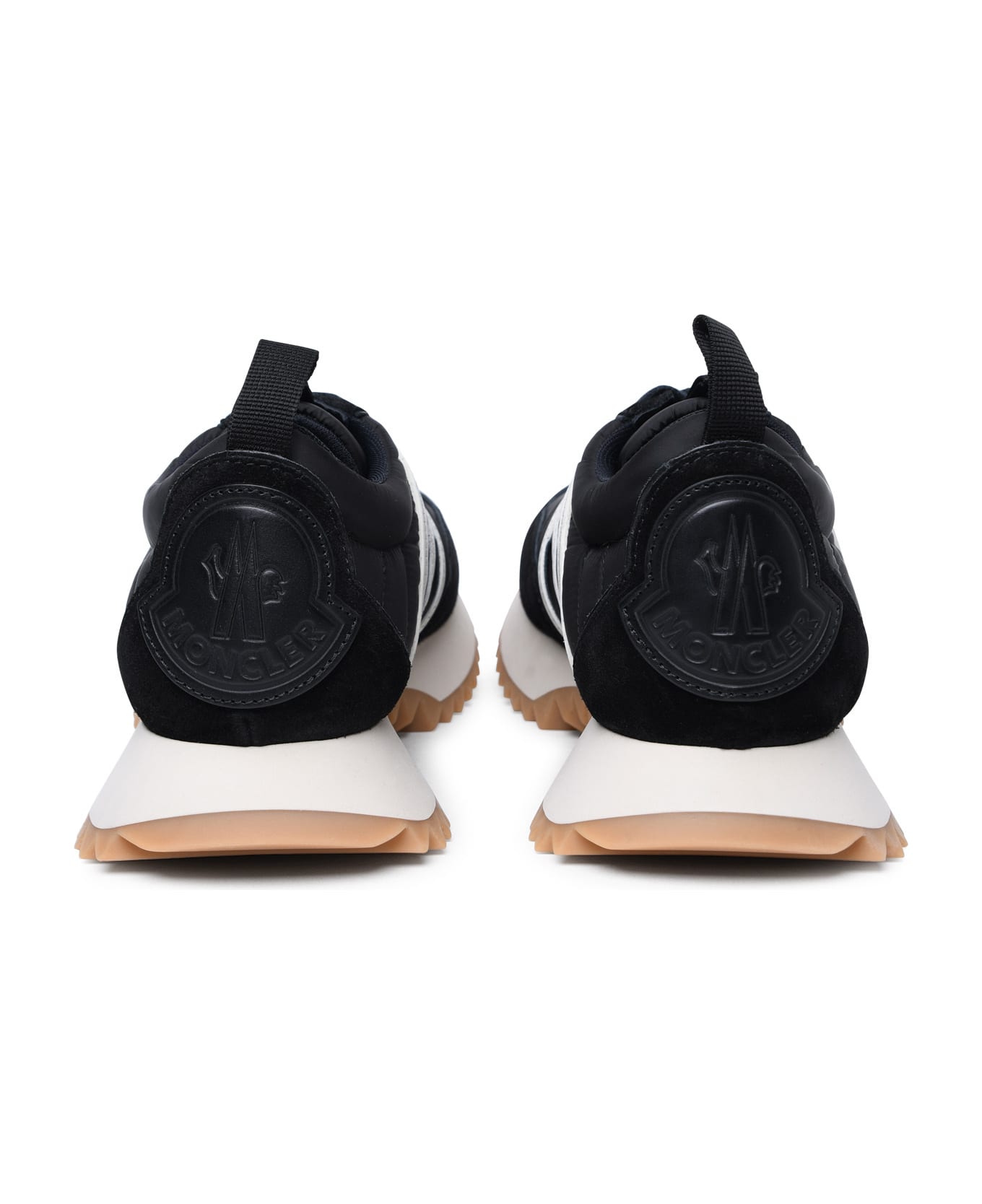 Moncler 'pacey' Black Polyamide Sneakers - Black