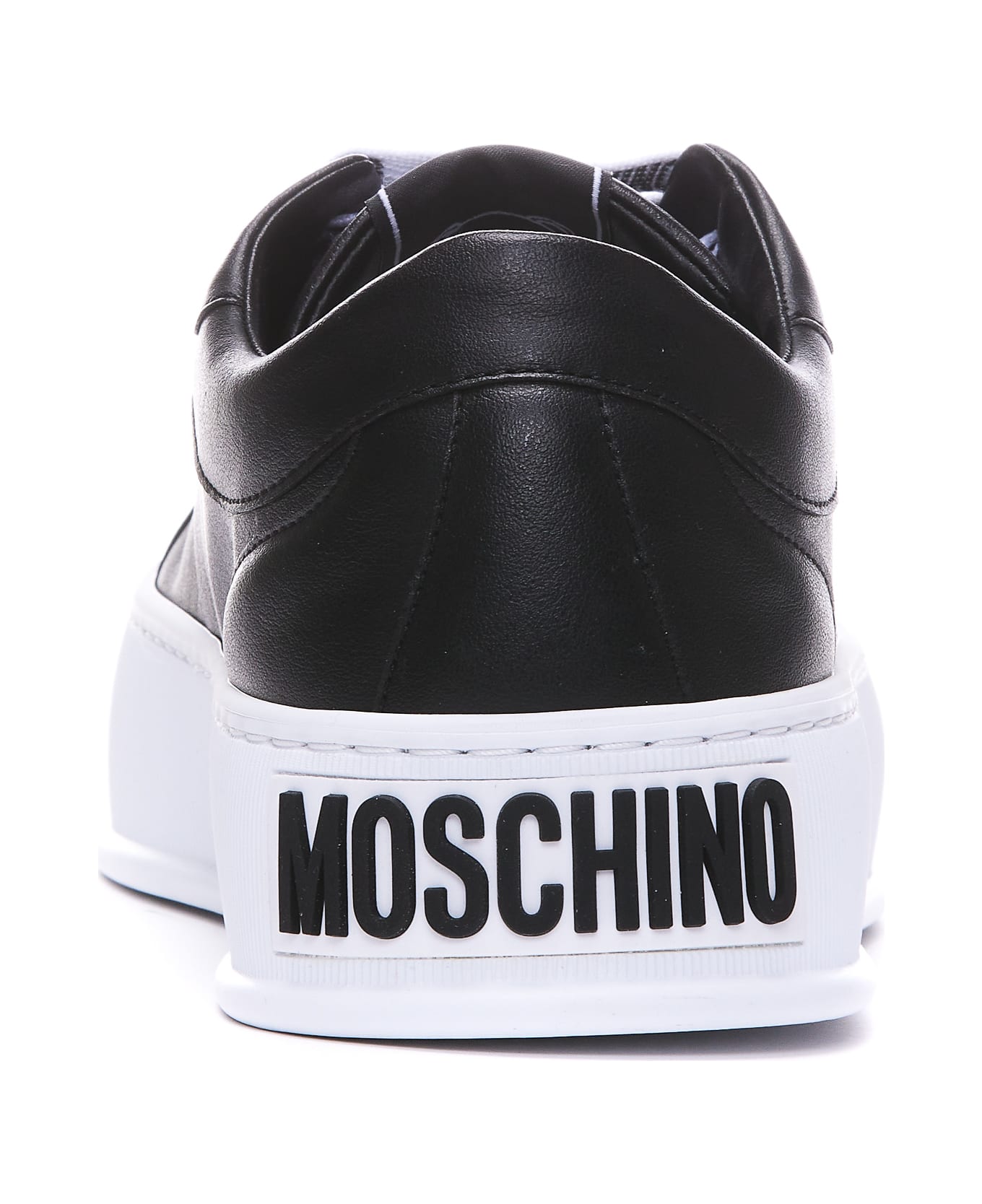 Moschino Logo Sneakers - 000 ウェッジシューズ