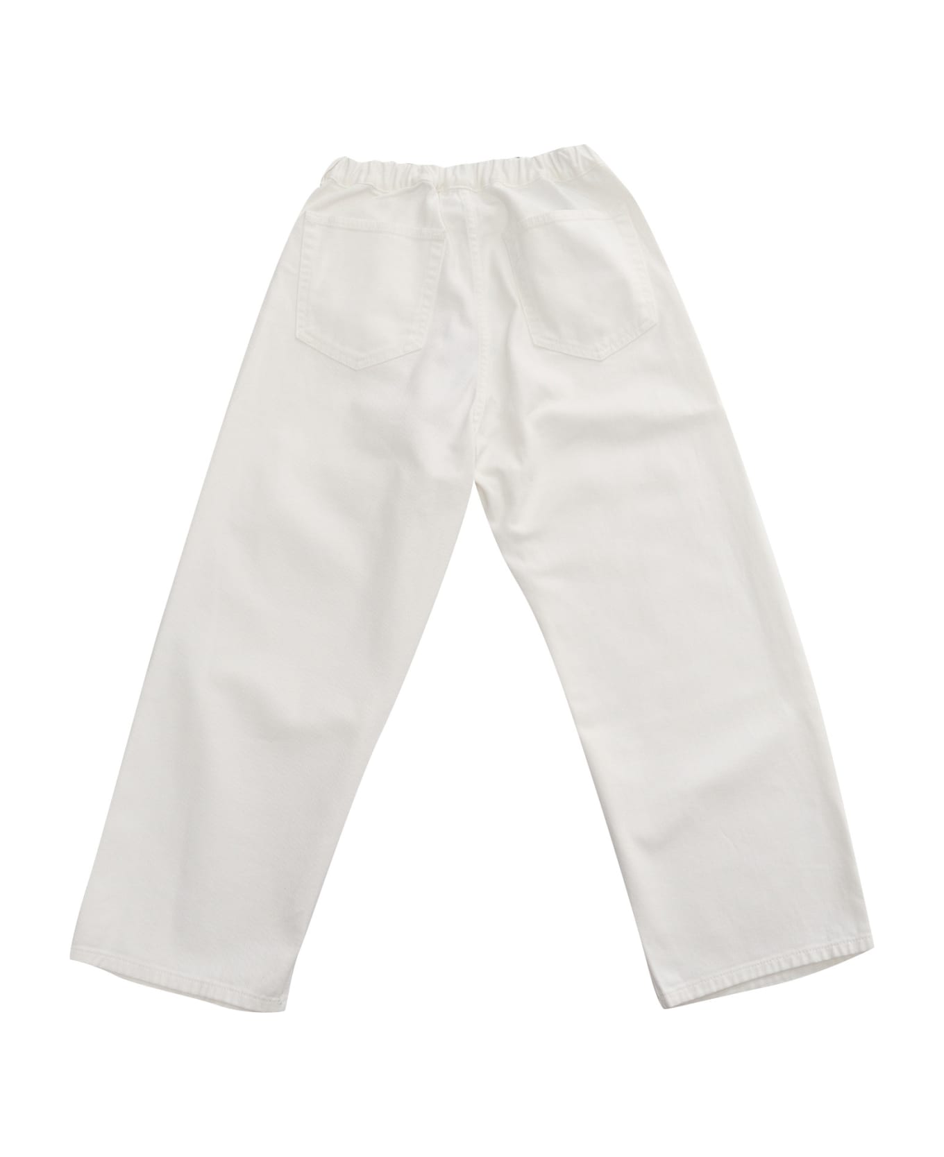 MM6 Maison Margiela Wide Jeans - WHITE