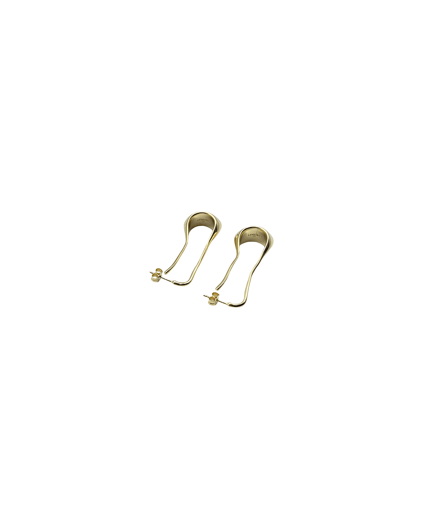 Lemaire Gold Short Drop Earrings - Gold