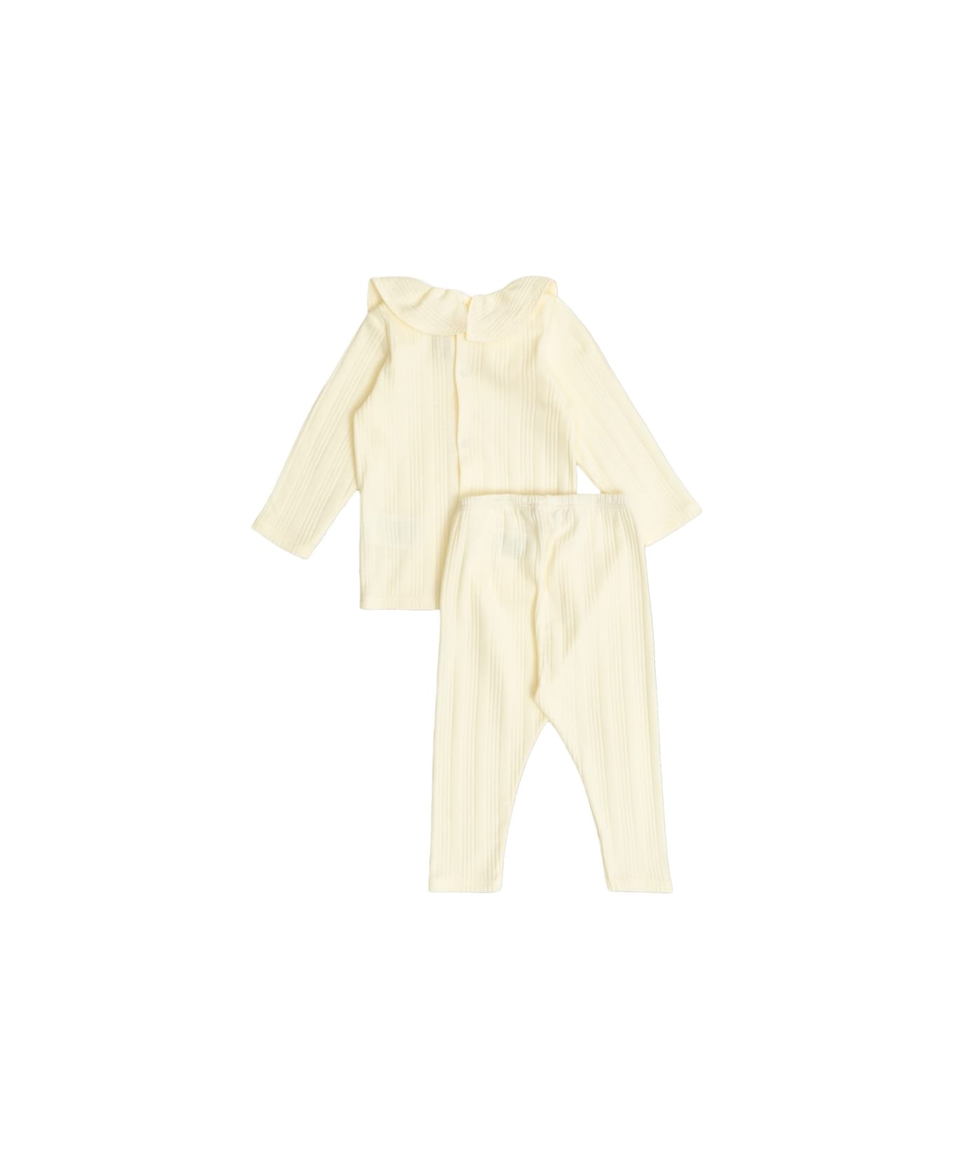 Bonpoint T-shirt And Pants Set - POWDER