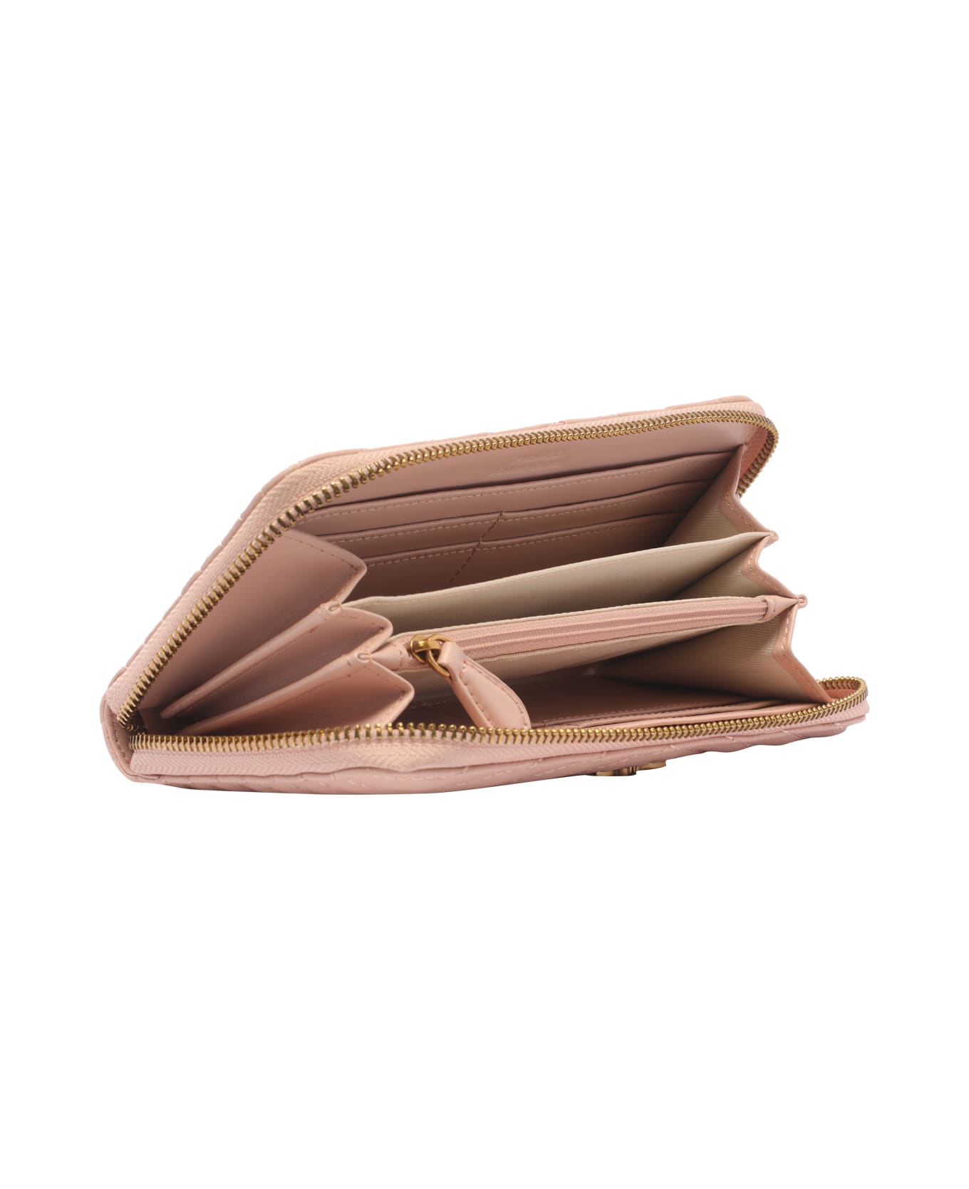 Pinko Zip Around Wallet - CIPRIA  ANTIQUE GOLD 財布