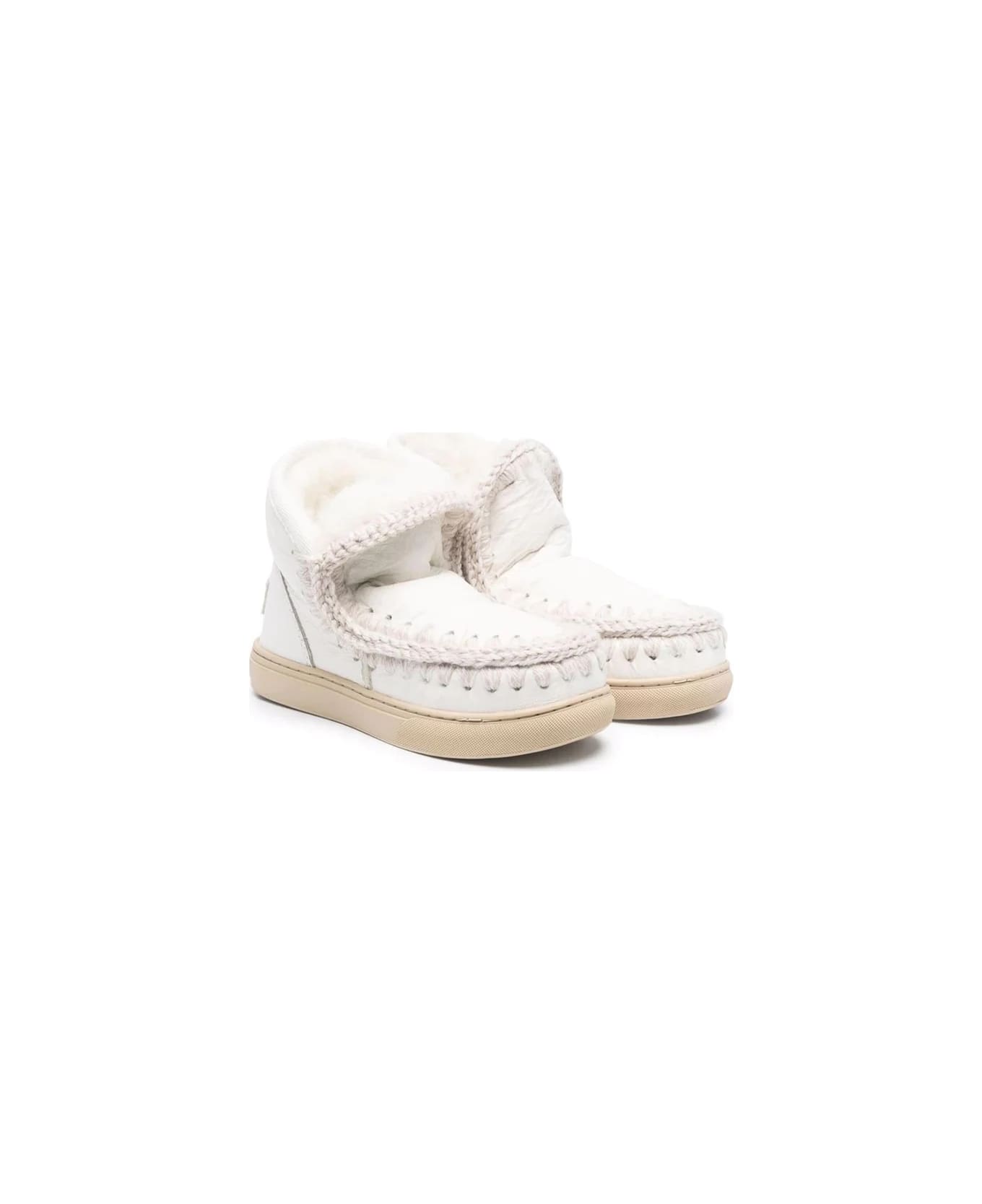 Mou White Eskimo Sneakers - White