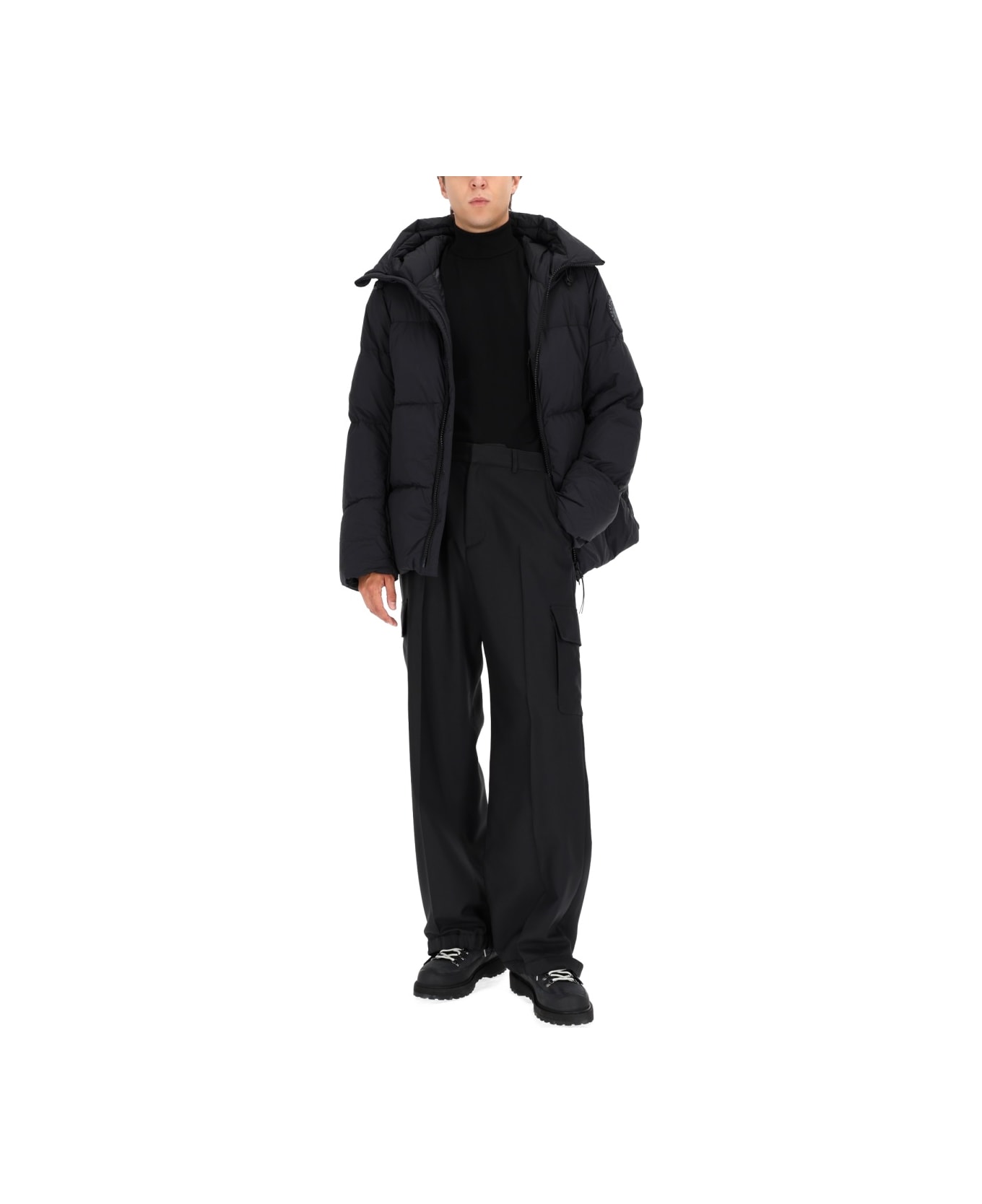 Canada Goose Crofton" Padded Jacket - BLACK