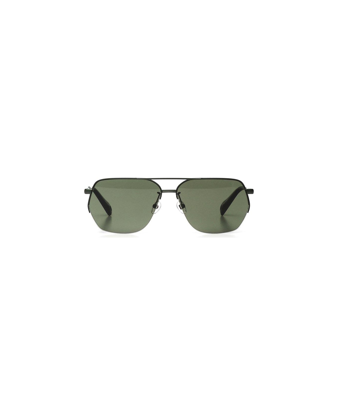 Jacquemus X Linda Farrow Pilot Frame Sunglasses - Green