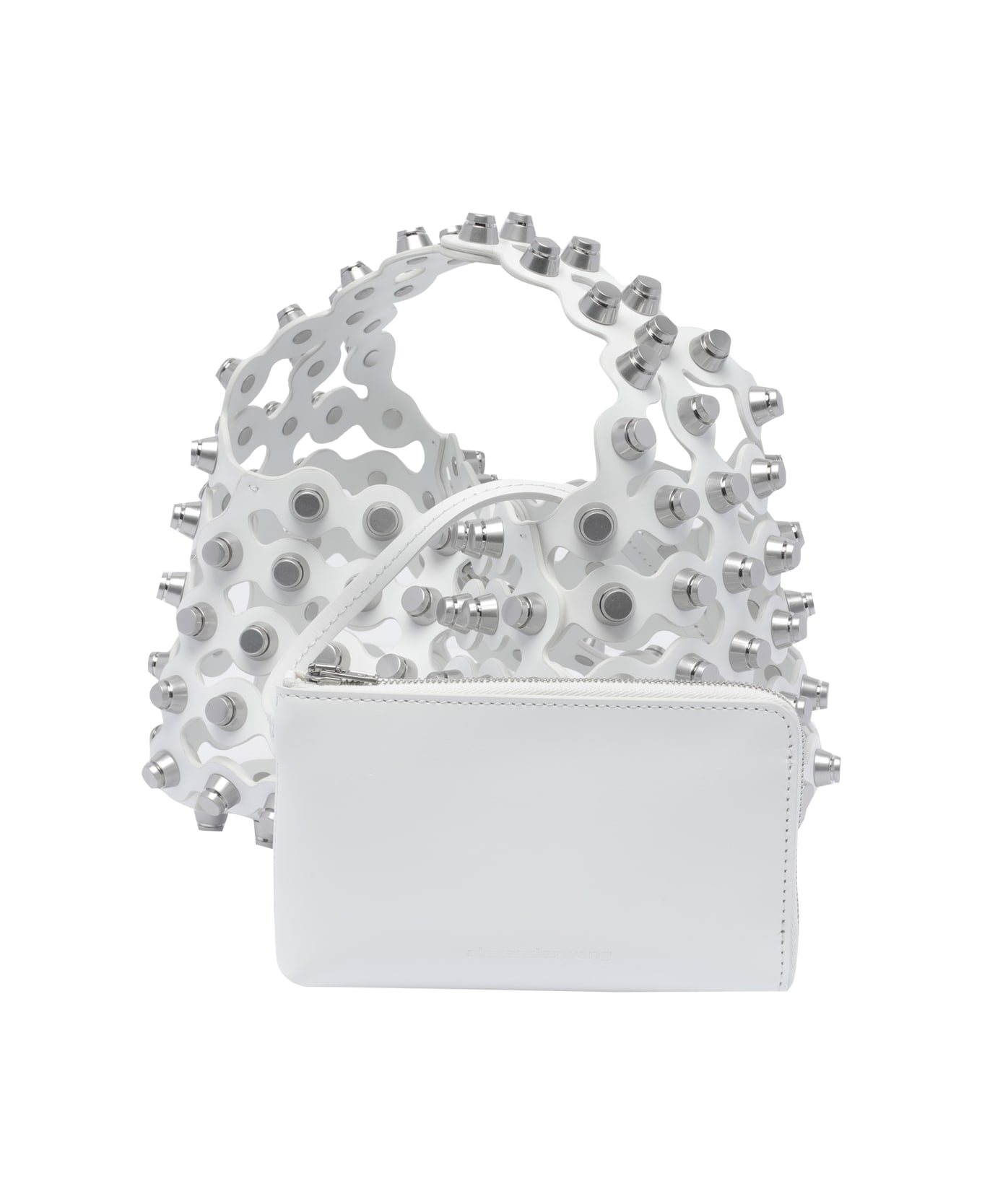 Alexander Wang Small Rex Handbag - White トートバッグ