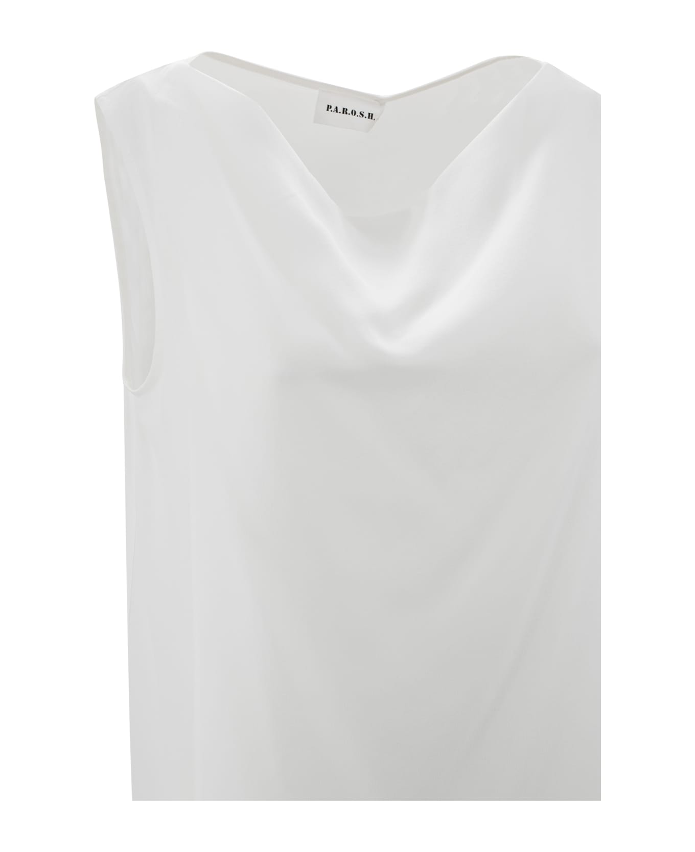 Parosh Silk Top - Cream