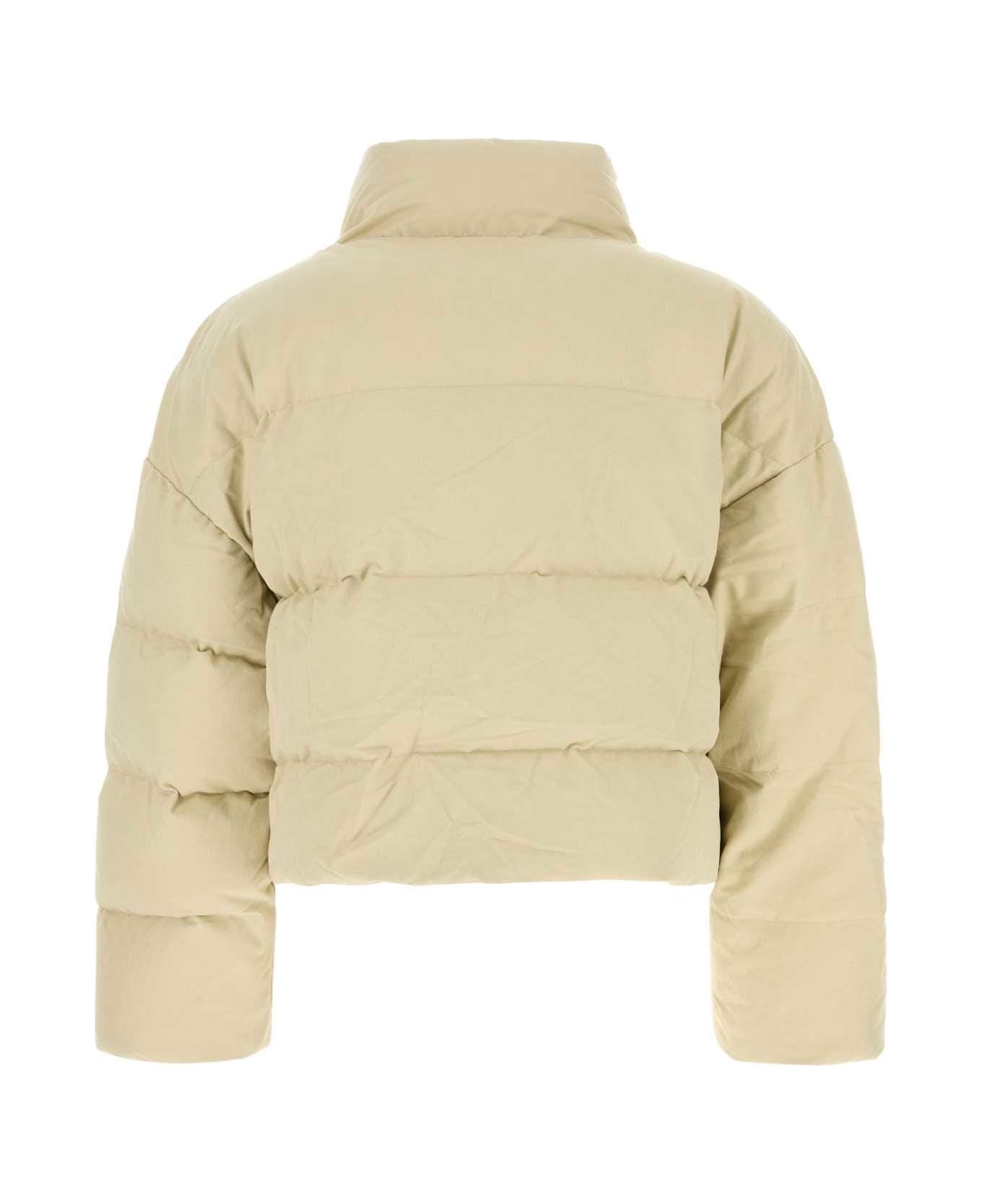 Entire Studios Sand Cotton Down Jacket - OFFWHITE