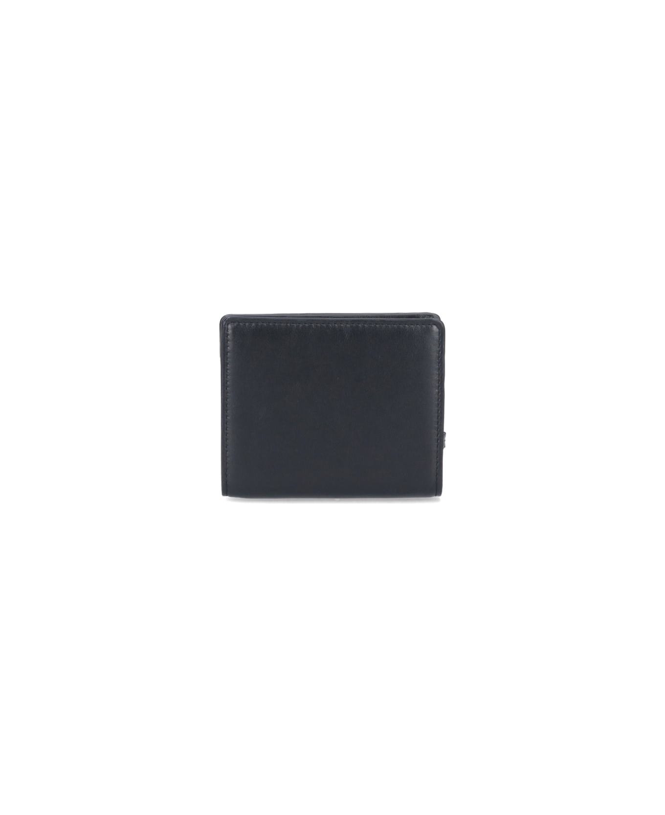 Chloé Sense Compact Wallet - Black