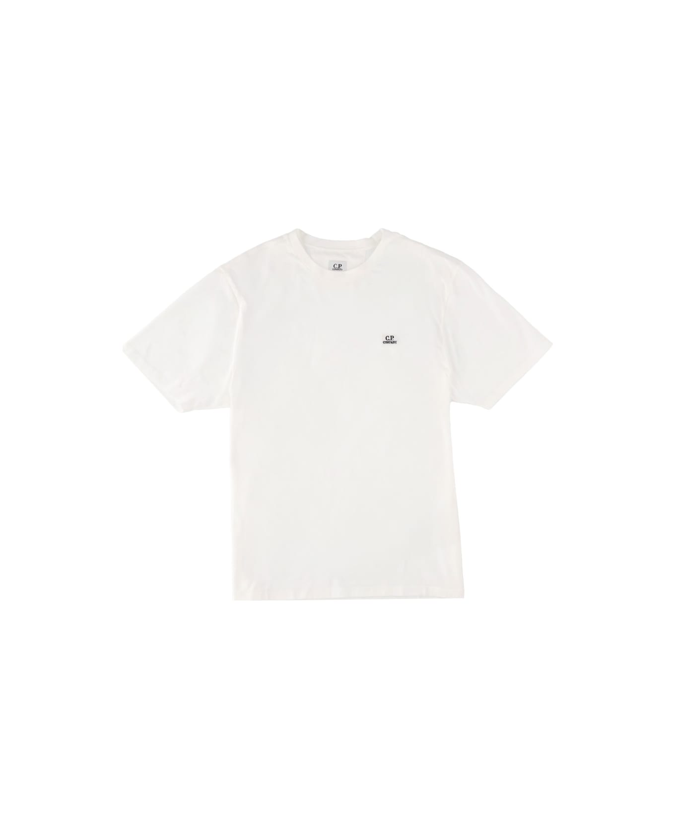 C.P. Company T-shirt With Logo - WHITE