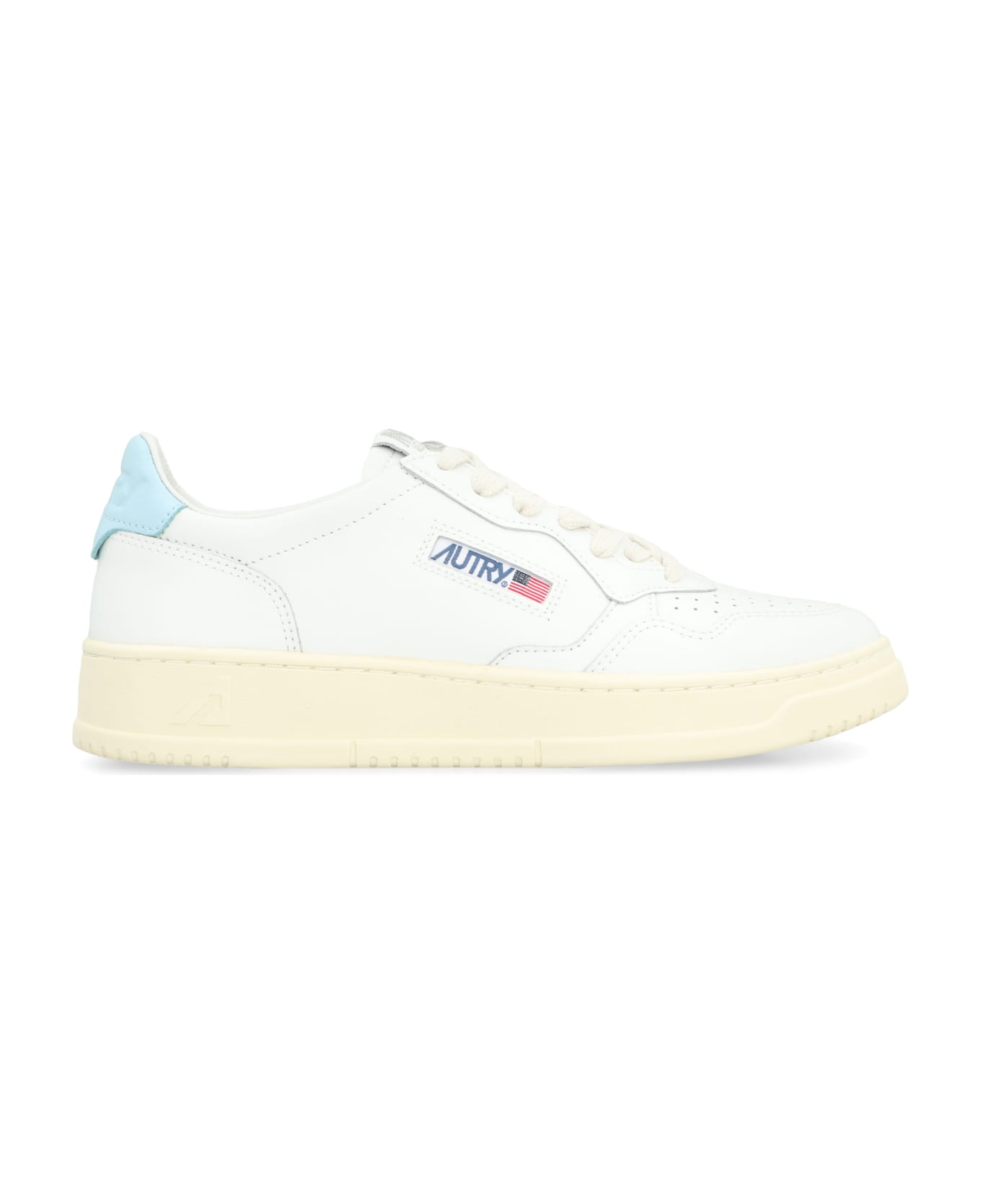 Autry Medalist Leather Low-top Sneakers - White