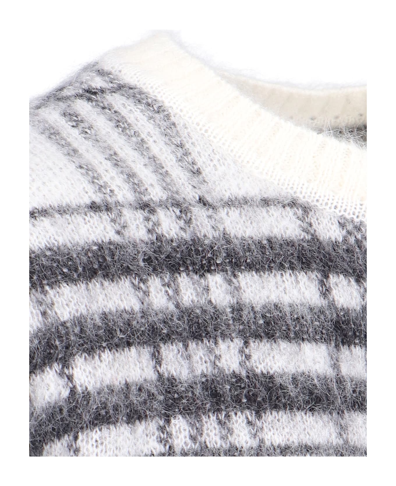 J.W. Anderson Logo Check Sweater - MultiColour