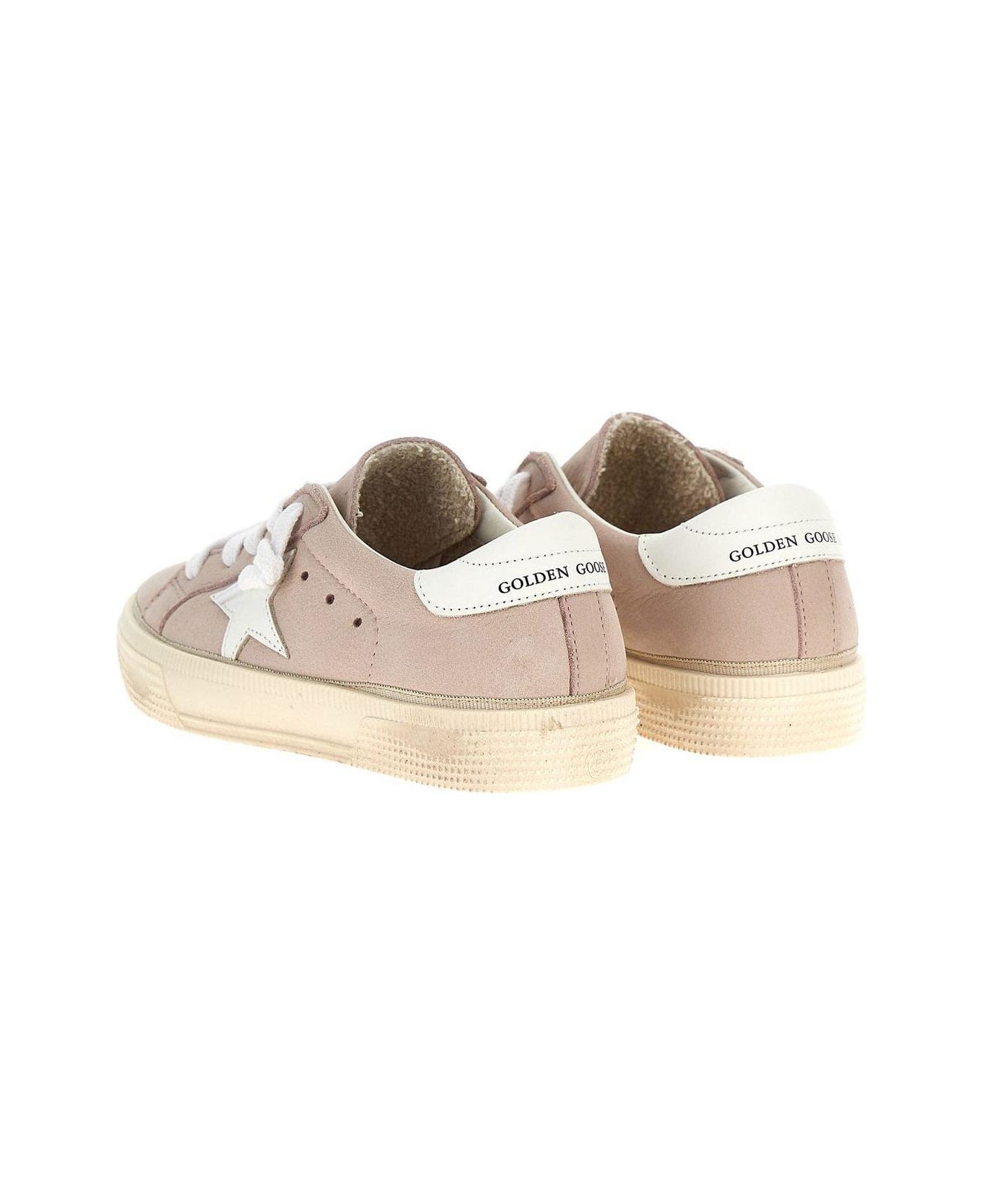 Golden Goose May Lace-up Sneakers - PINK