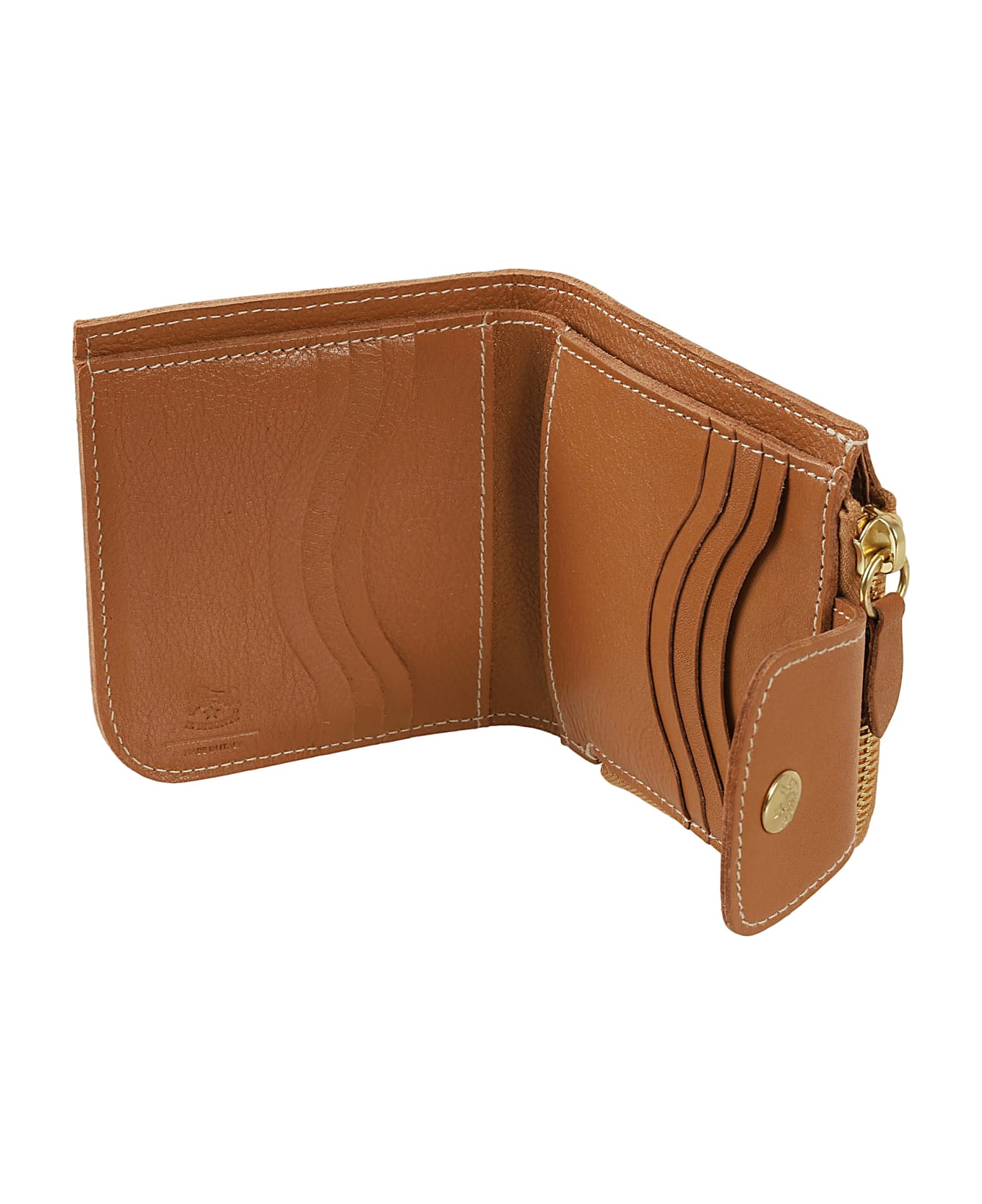 Il Bisonte Acero Medium Wallet - Gianduia