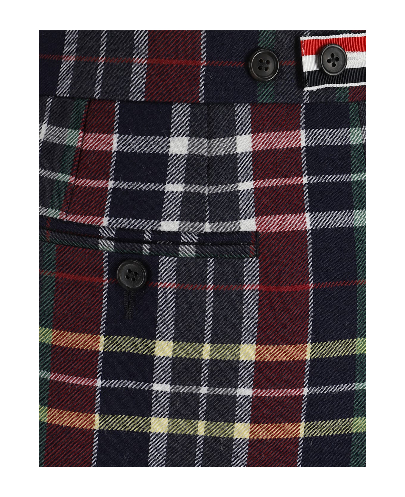 Thom Browne Tartan Mini Skirt - Seasonal Multi