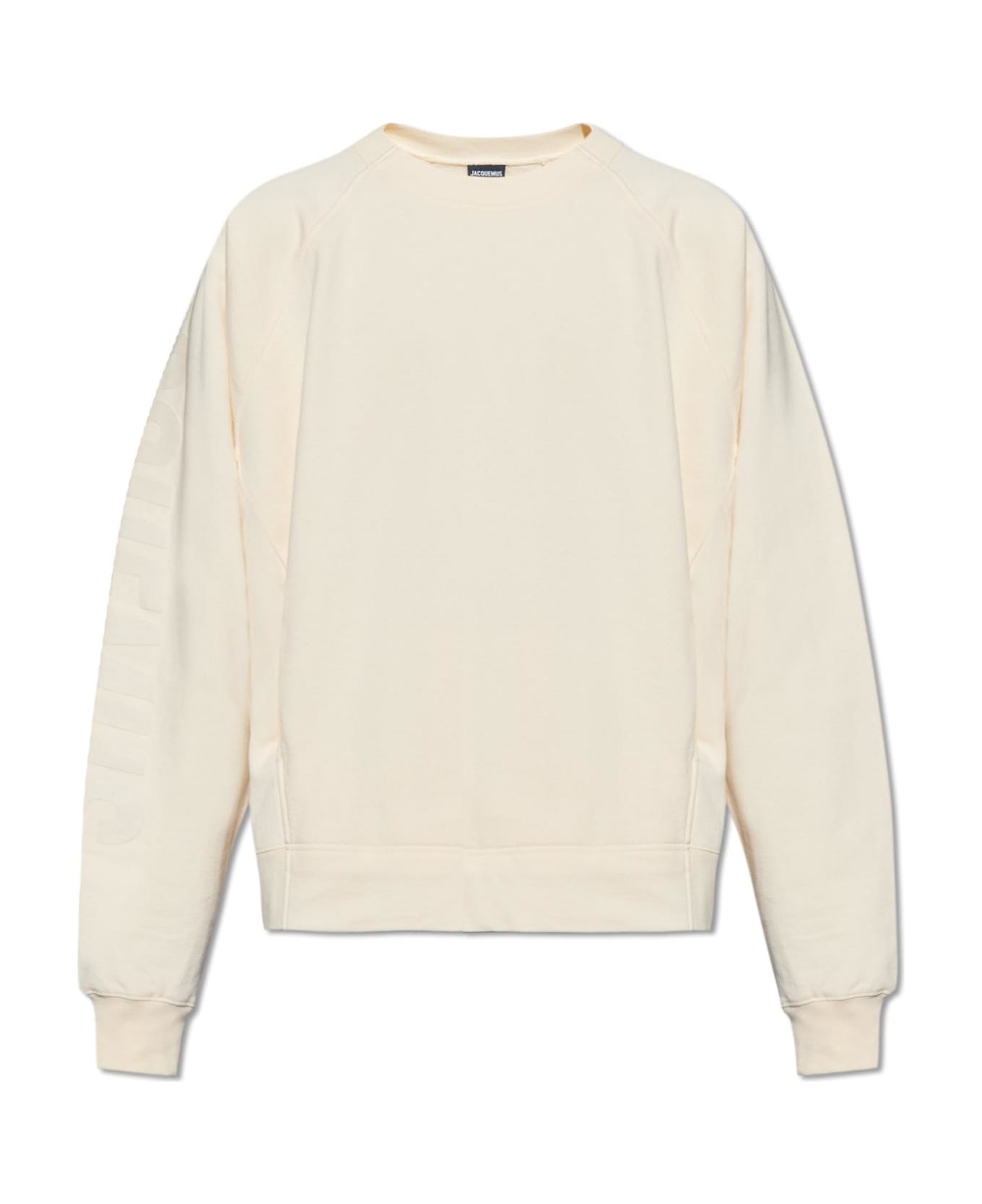 Jacquemus 'typo' Sweatshirt With Logo - NEUTRALS
