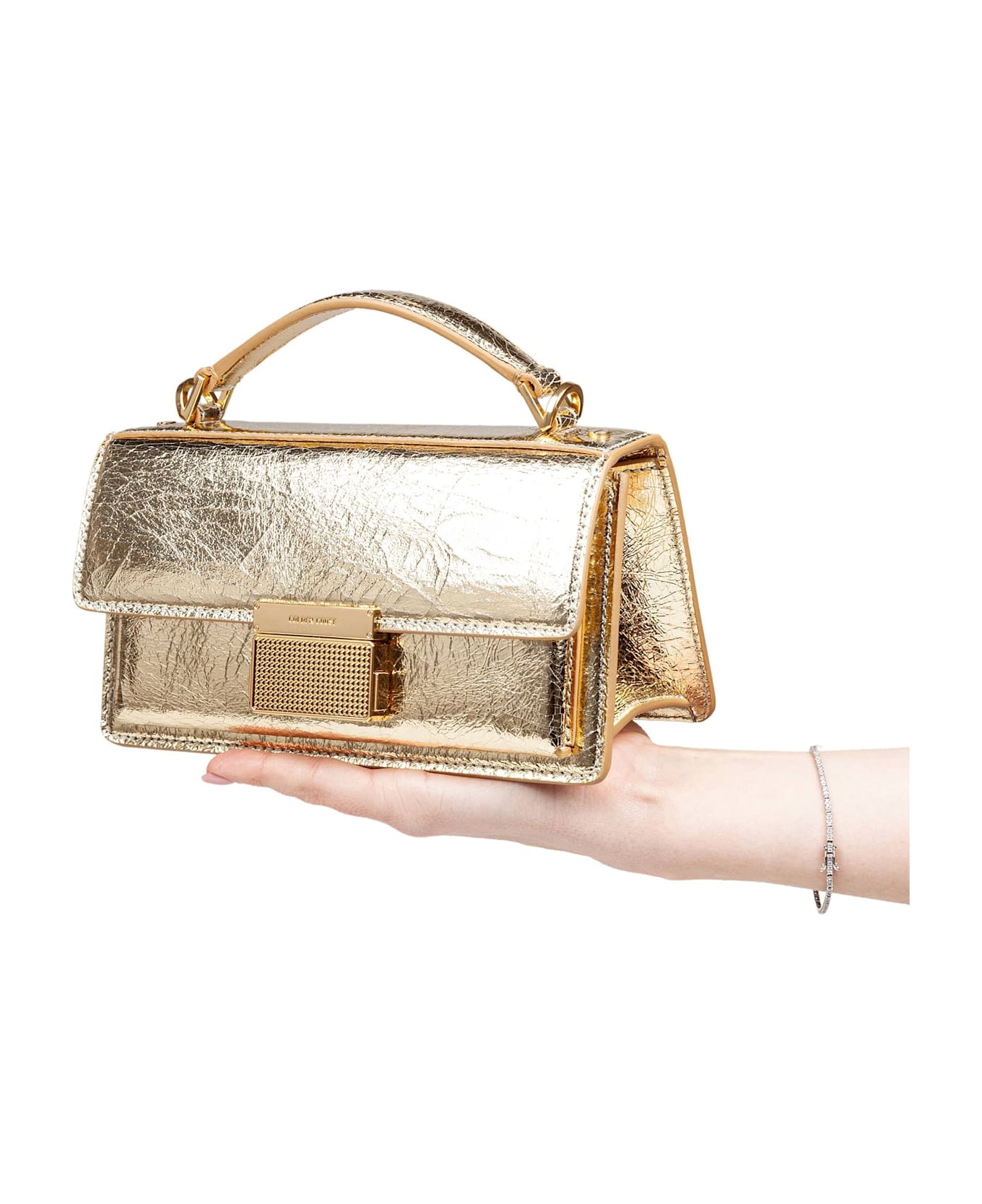 Golden Goose Venezia Small Handbag - Light Gold