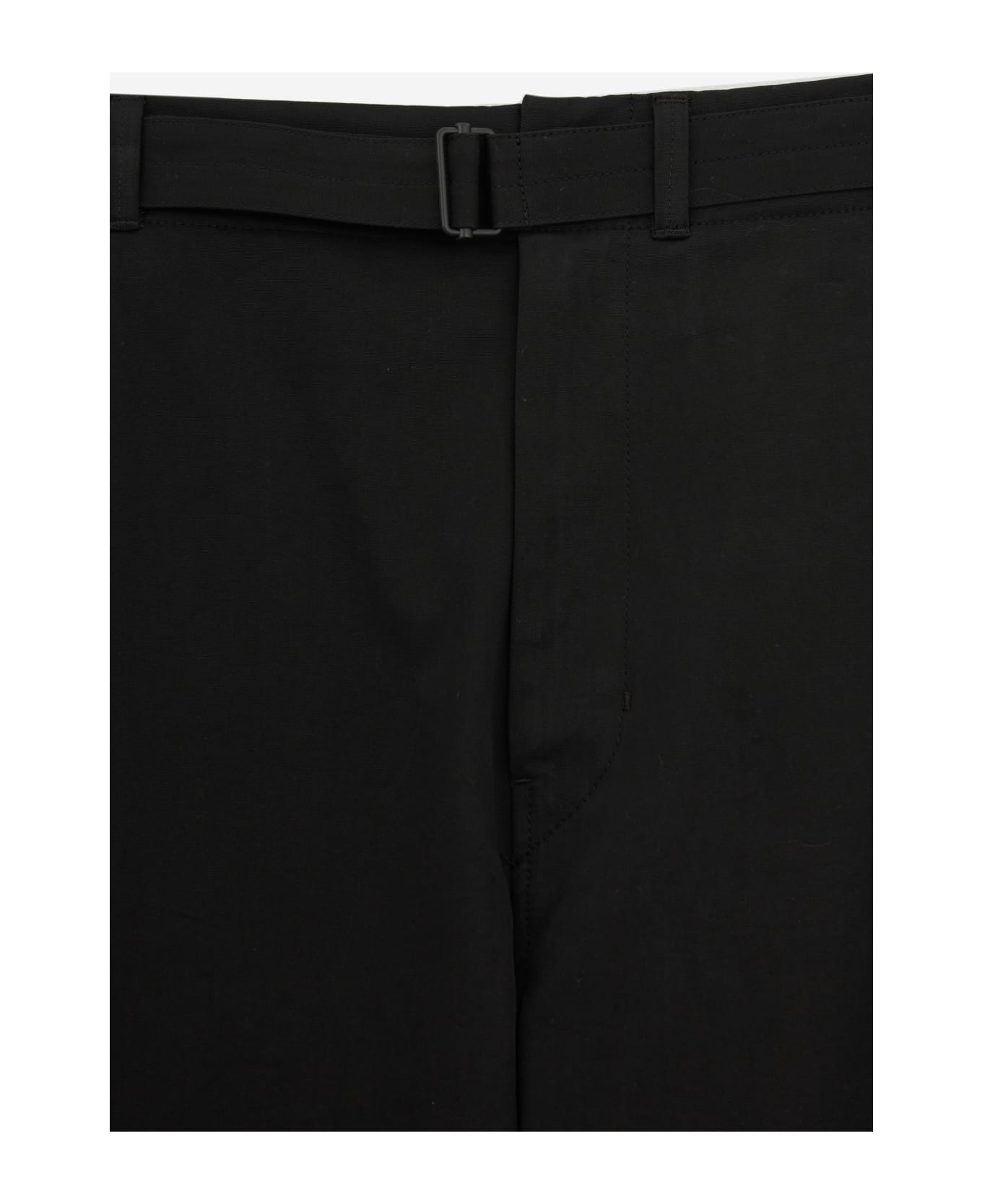 Lemaire Belted Carrot Pants - black ボトムス