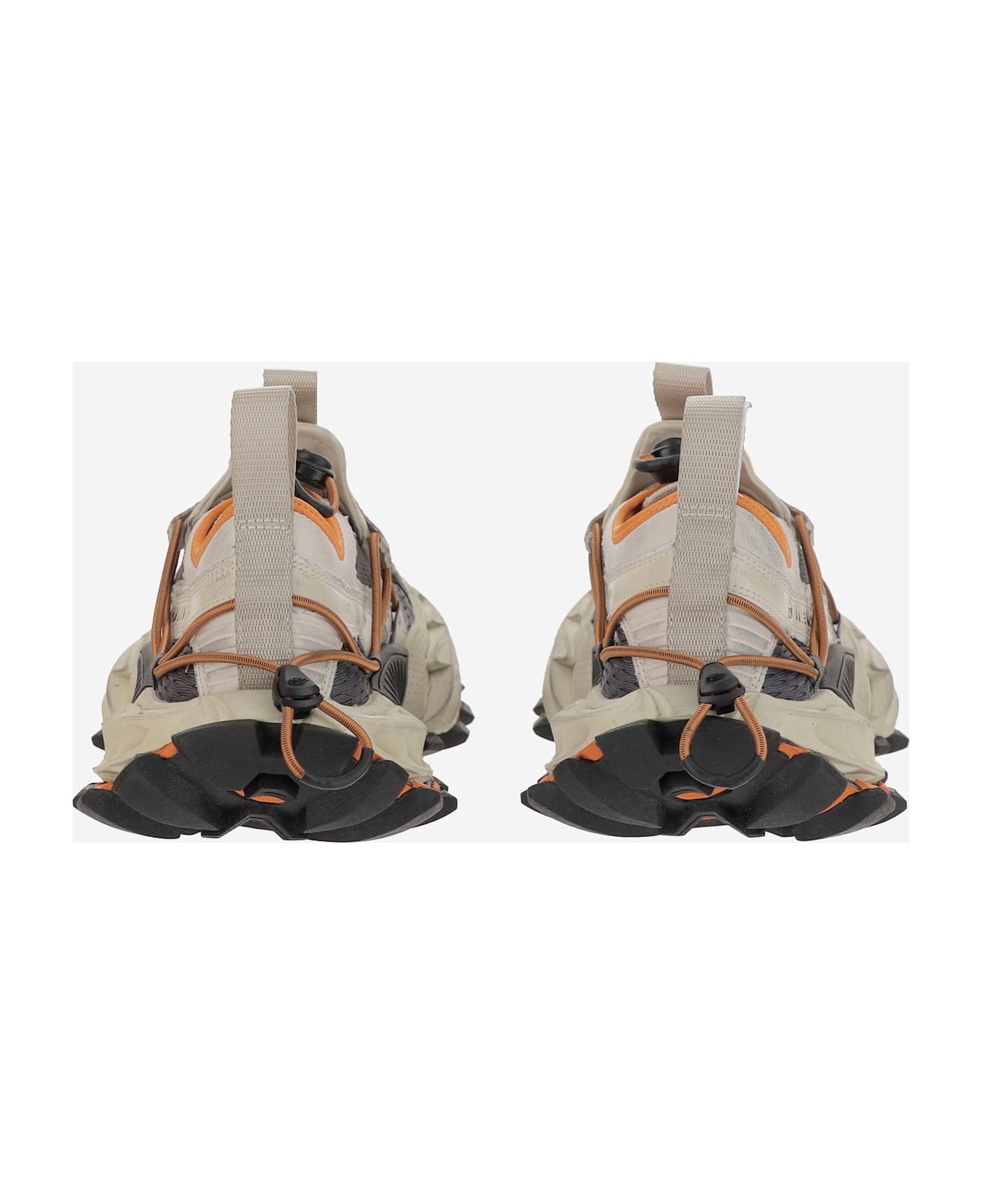 Balenciaga Hike Sneakers - BEIGEORANGE