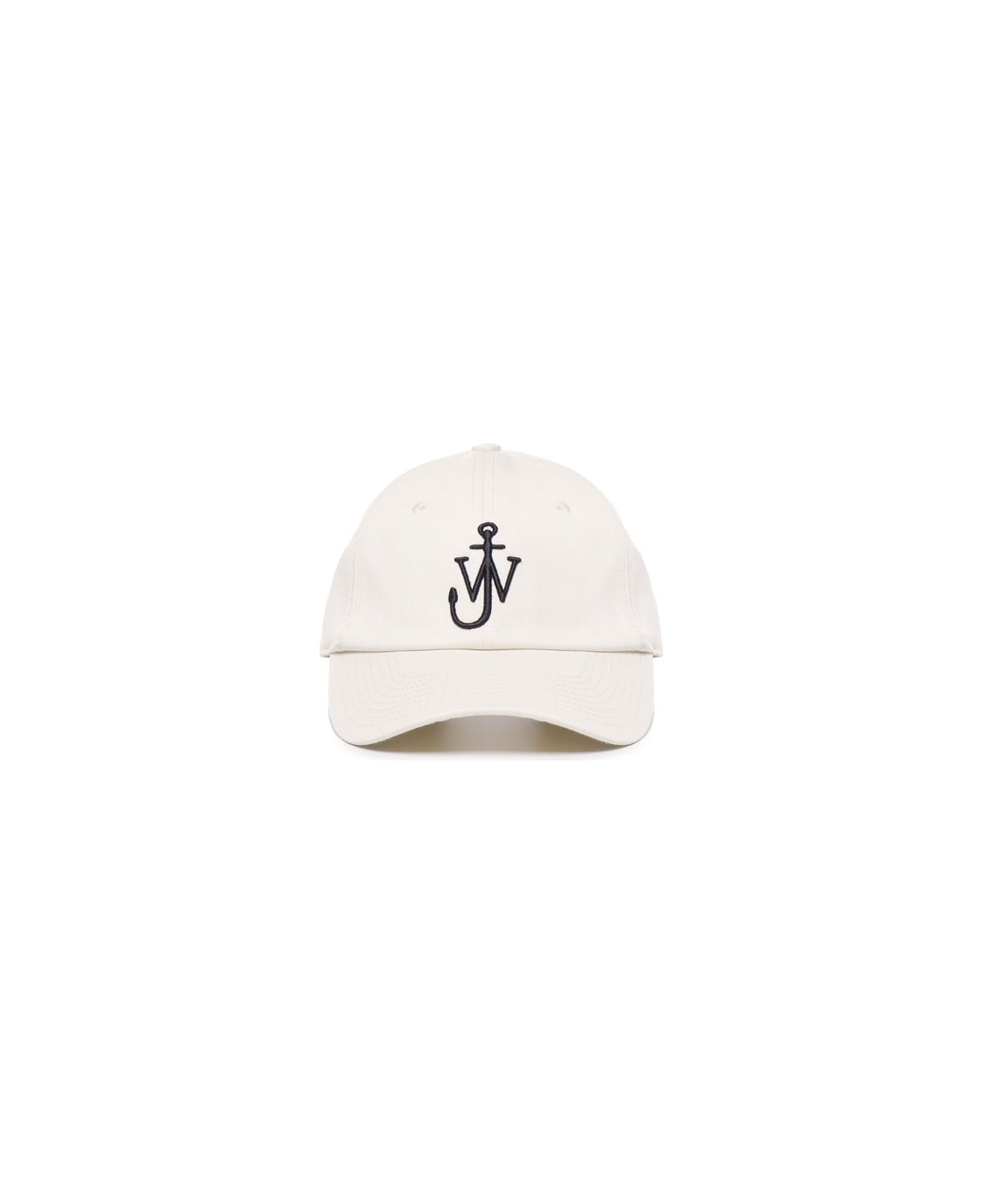 J.W. Anderson Baseball Hat In Cotton - Natural  