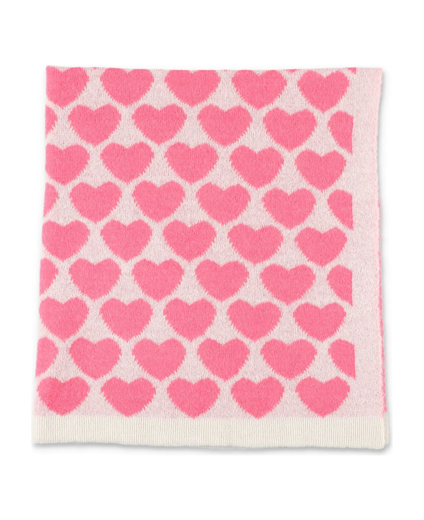 Bonton Hearts Blanket - ROSE