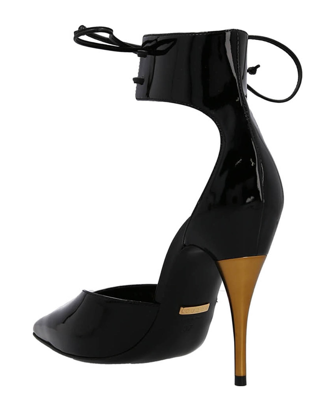 Gucci Painted Pumps - Black  