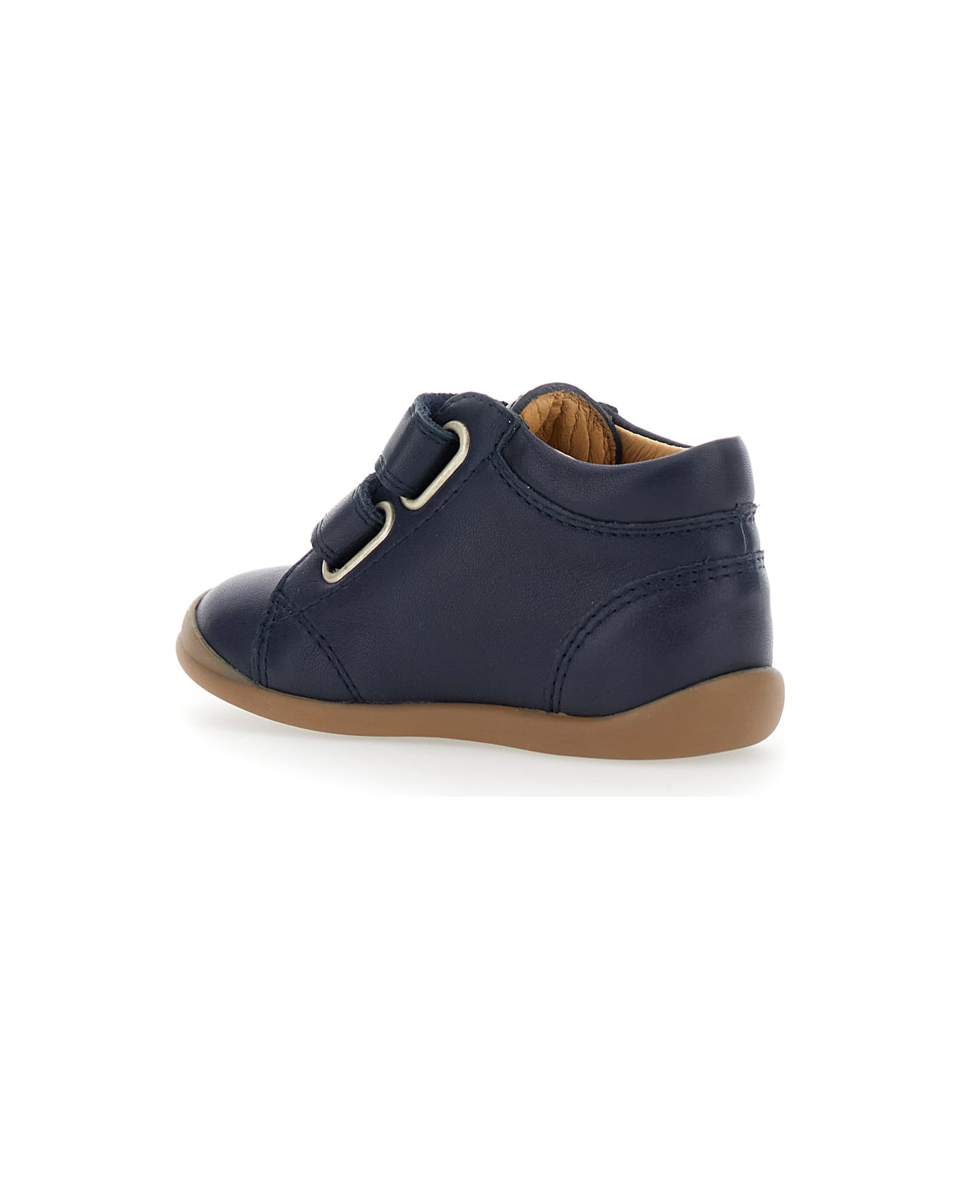 Pom d
Api Blue Sneaker With Logo Printed On The Tongue In Rubber Baby - Blu