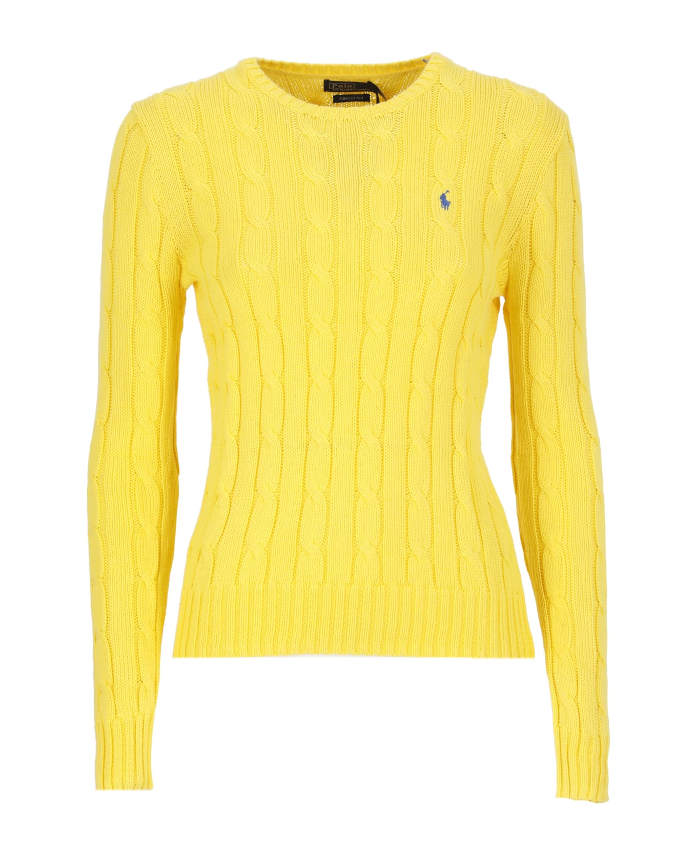 Ralph Lauren Sweater With Pony - Yellow