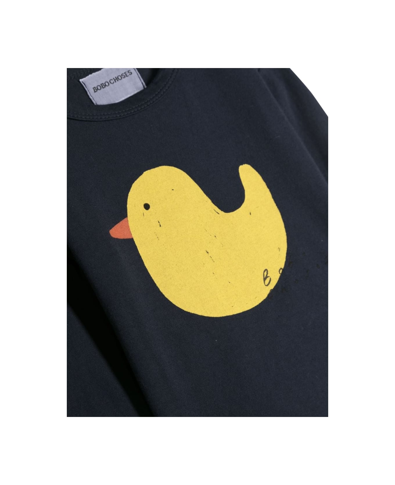 Bobo Choses Rubber Duck Ml Tshirt - BLUE