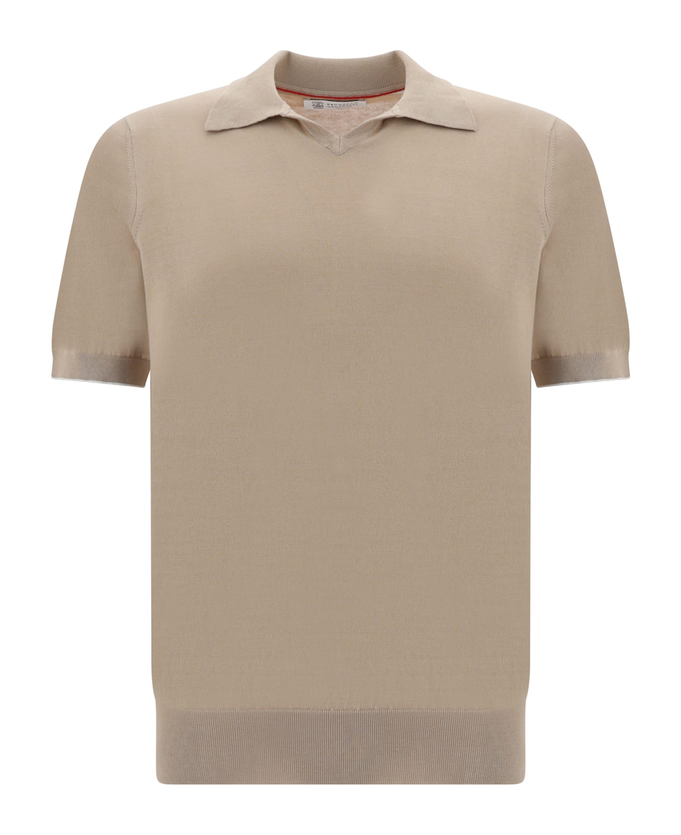 Brunello Cucinelli Polo Shirt - Creta+nebbia
