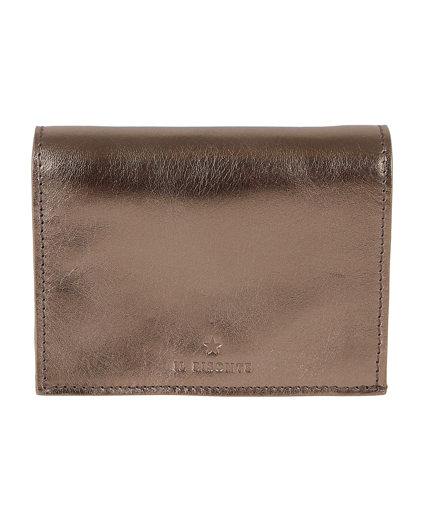 Il Bisonte Small Oliveta Wallet - Bronze